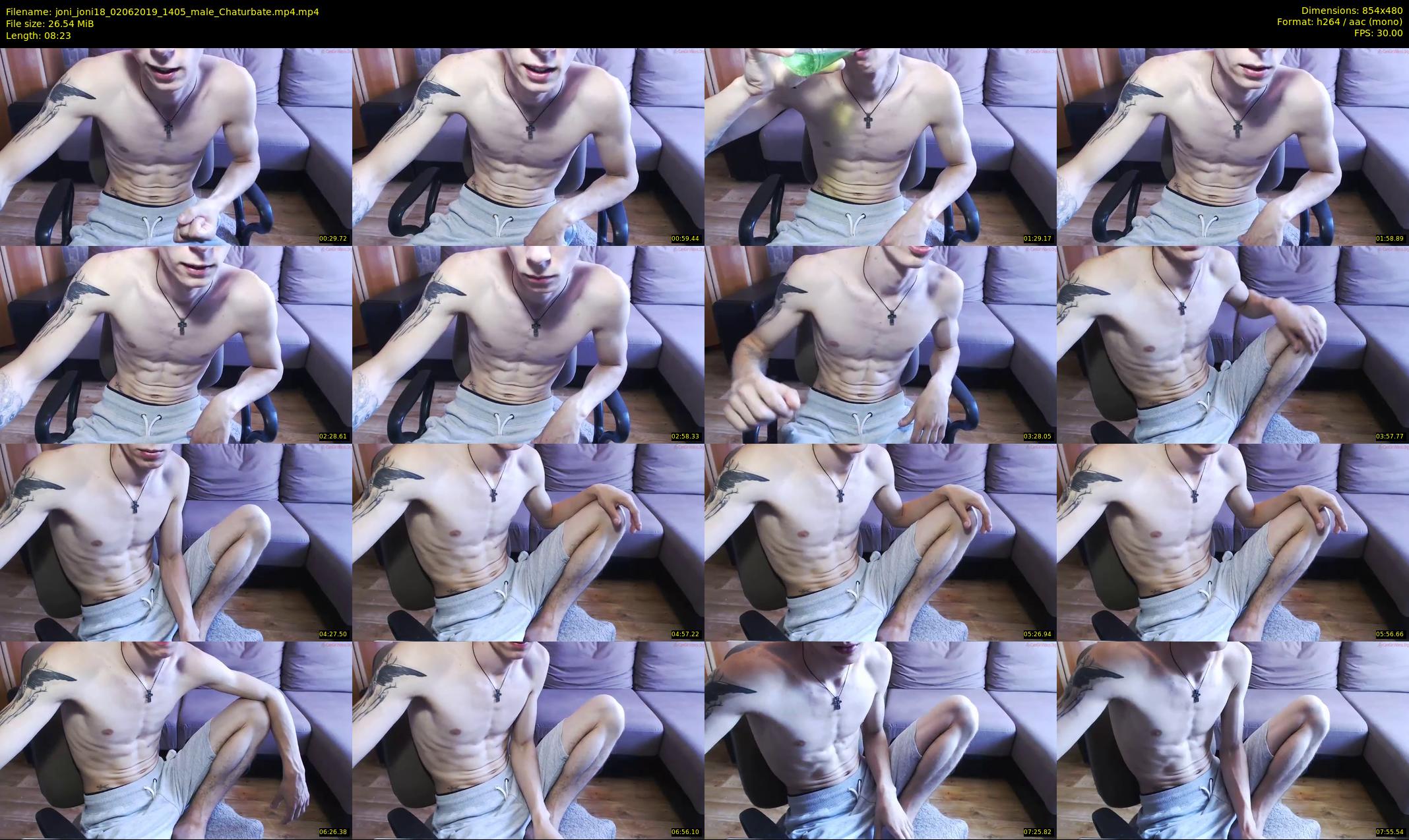 joni_joni18 — 9 minute Chaturbate male cam show recording, 480p, Jun 2, 2019