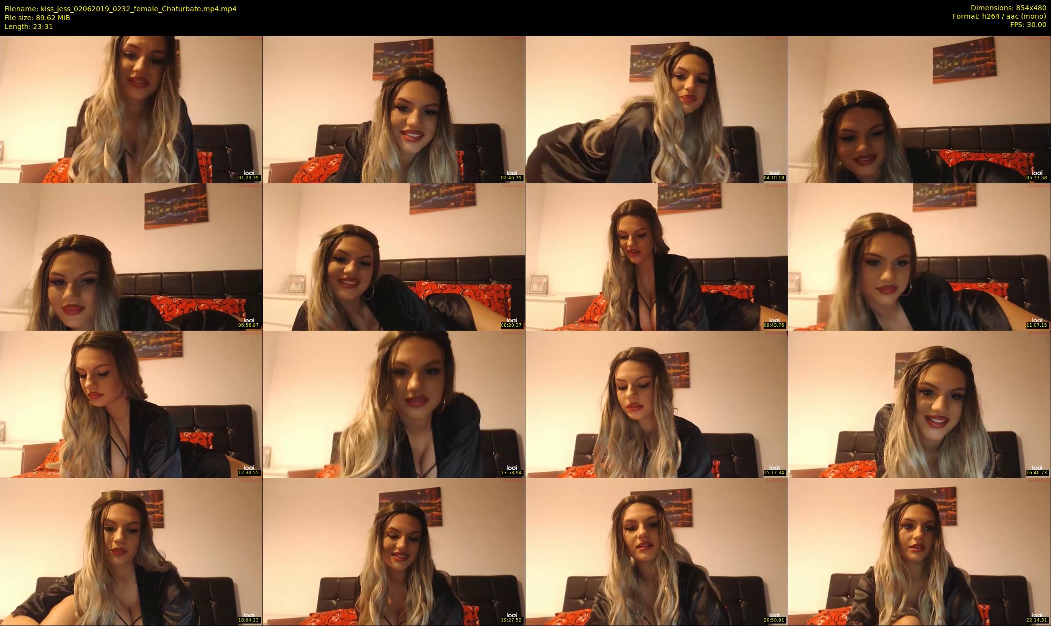 kiss_jess — 24 minute Chaturbate female cam show recording, 480p, Jun 2, 2019