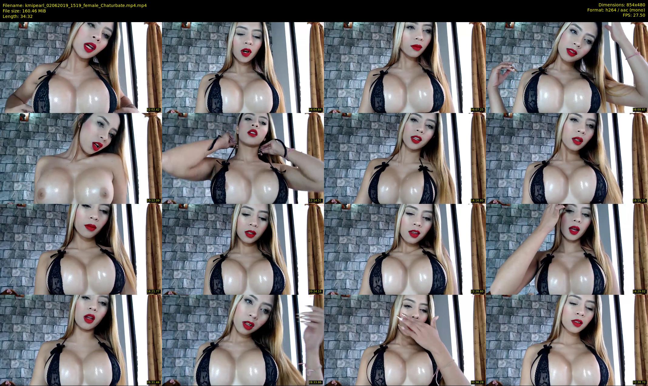 kmipearl — 35 minute Chaturbate female cam show recording, 480p, Jun 2, 2019
