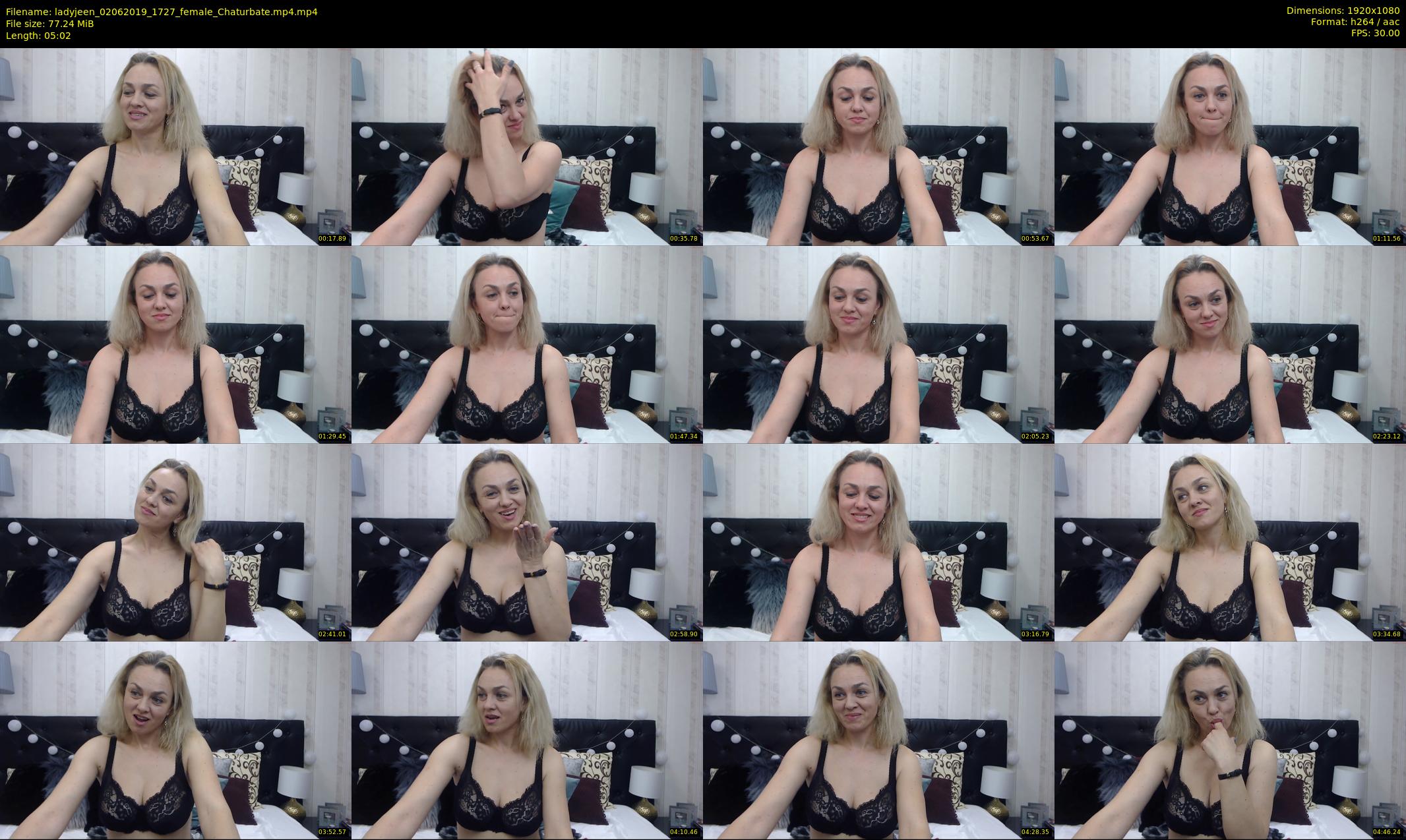 ladyjeen — 6 minute Chaturbate female cam show recording, 1080p, Jun 2, 2019