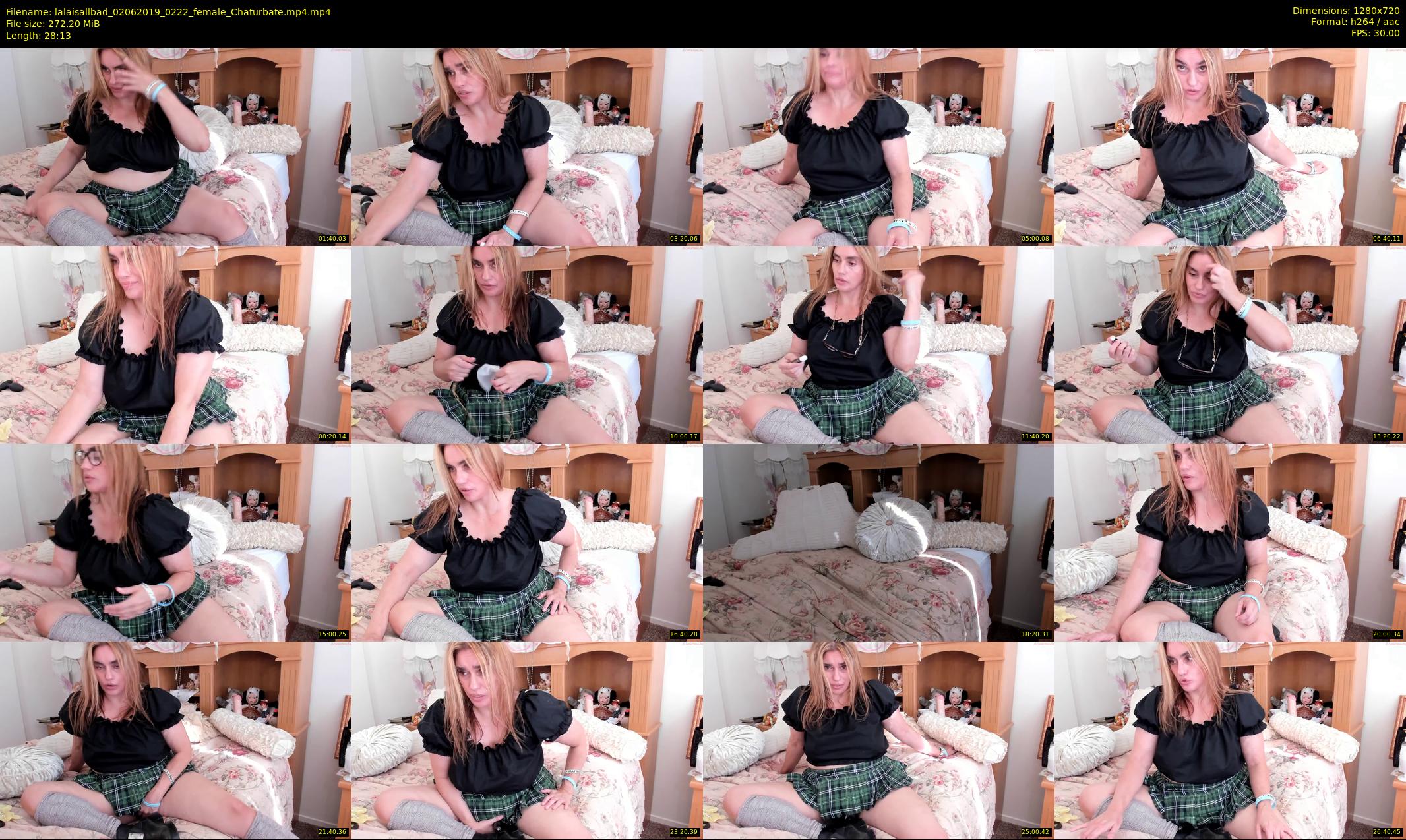 lalaisallbad — 29 minute Chaturbate female cam show recording, 720p, Jun 2, 2019