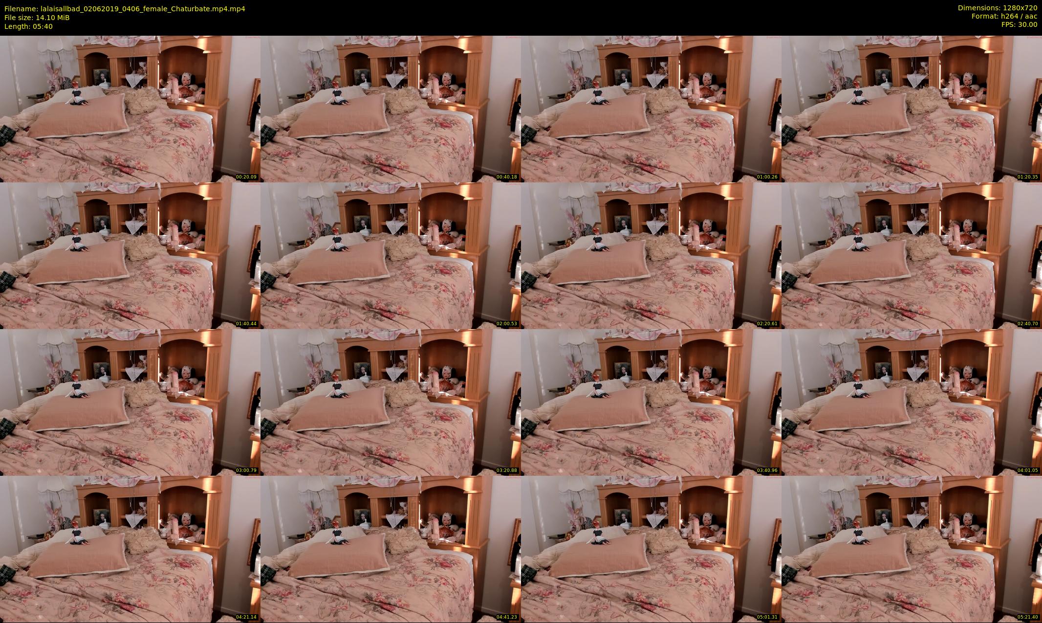 lalaisallbad — 6 minute Chaturbate female cam show recording, 720p, Jun 2, 2019