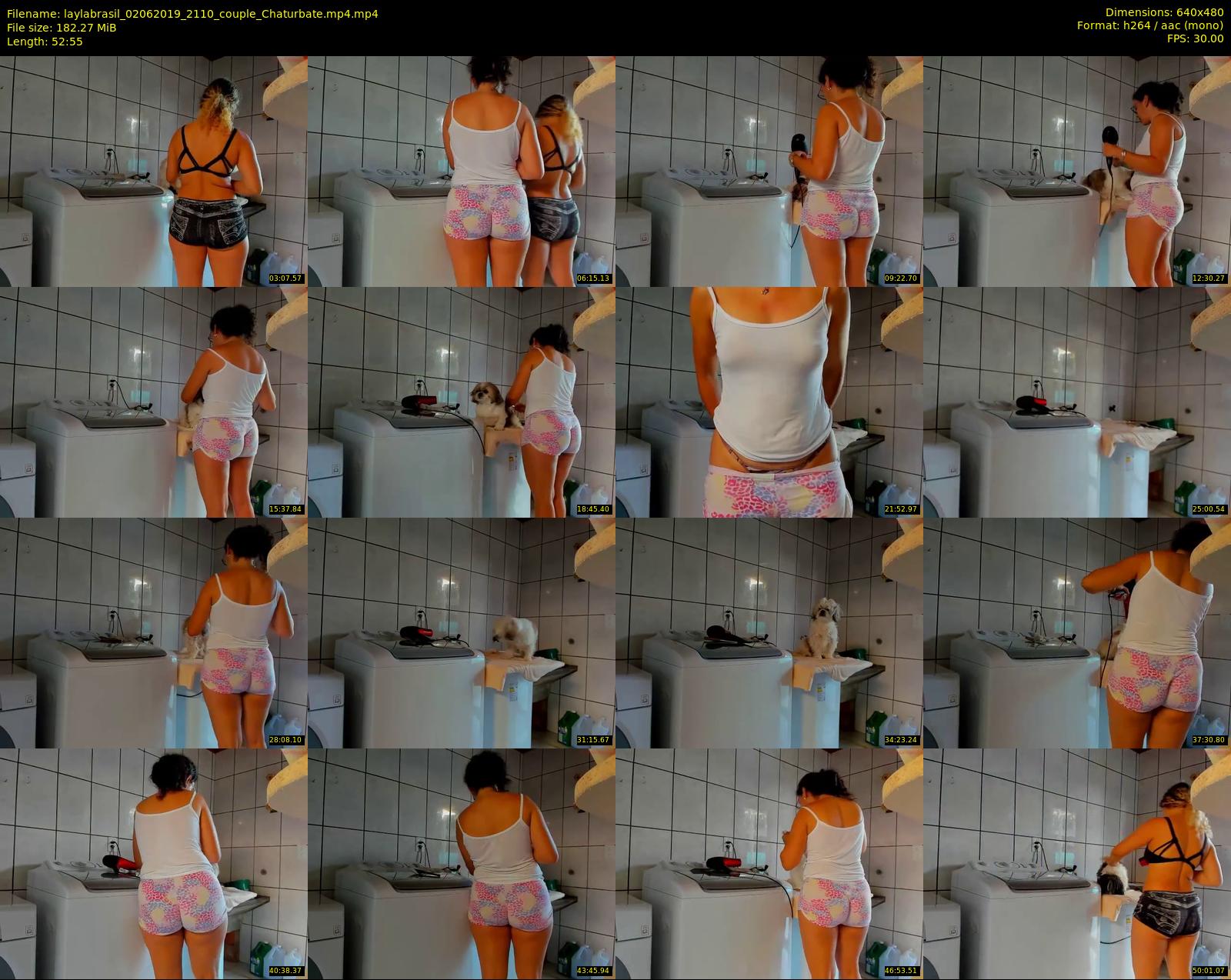 laylabrasil — 53 minute Chaturbate female cam show recording, 480p, Jun 2, 2019