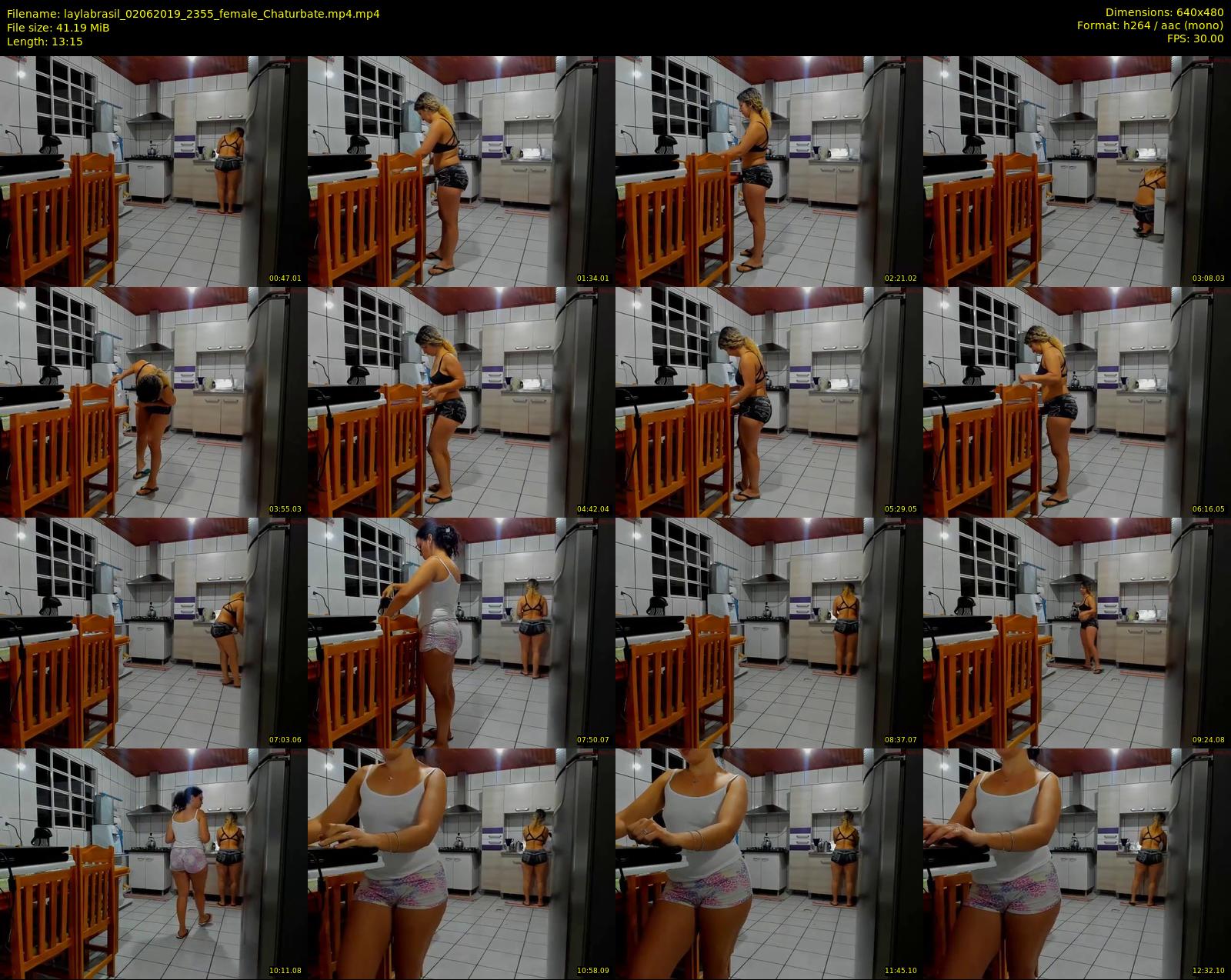 laylabrasil — 14 minute Chaturbate female cam show recording, 480p, Jun 2, 2019