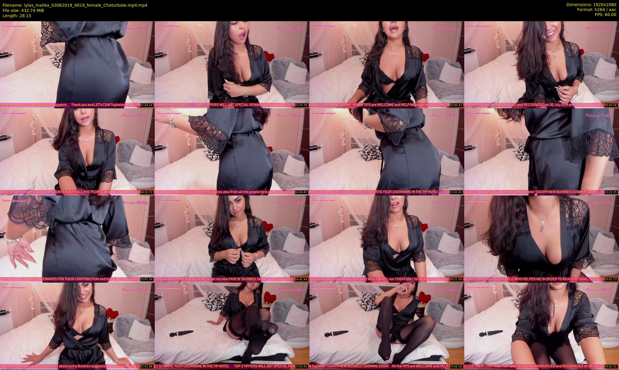lylas_malika — 29 minute Chaturbate female cam show recording, 1080p, Jun 3, 2019
