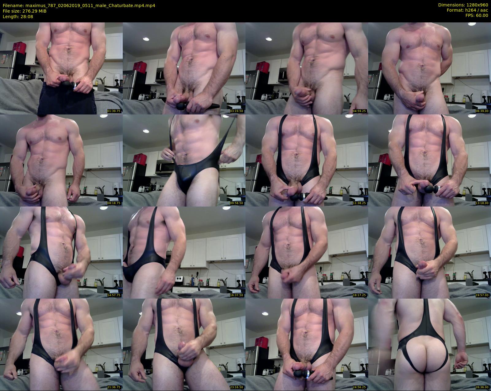 maximus_787 — 29 minute Chaturbate male cam show recording, 720p, Jun 2, 2019