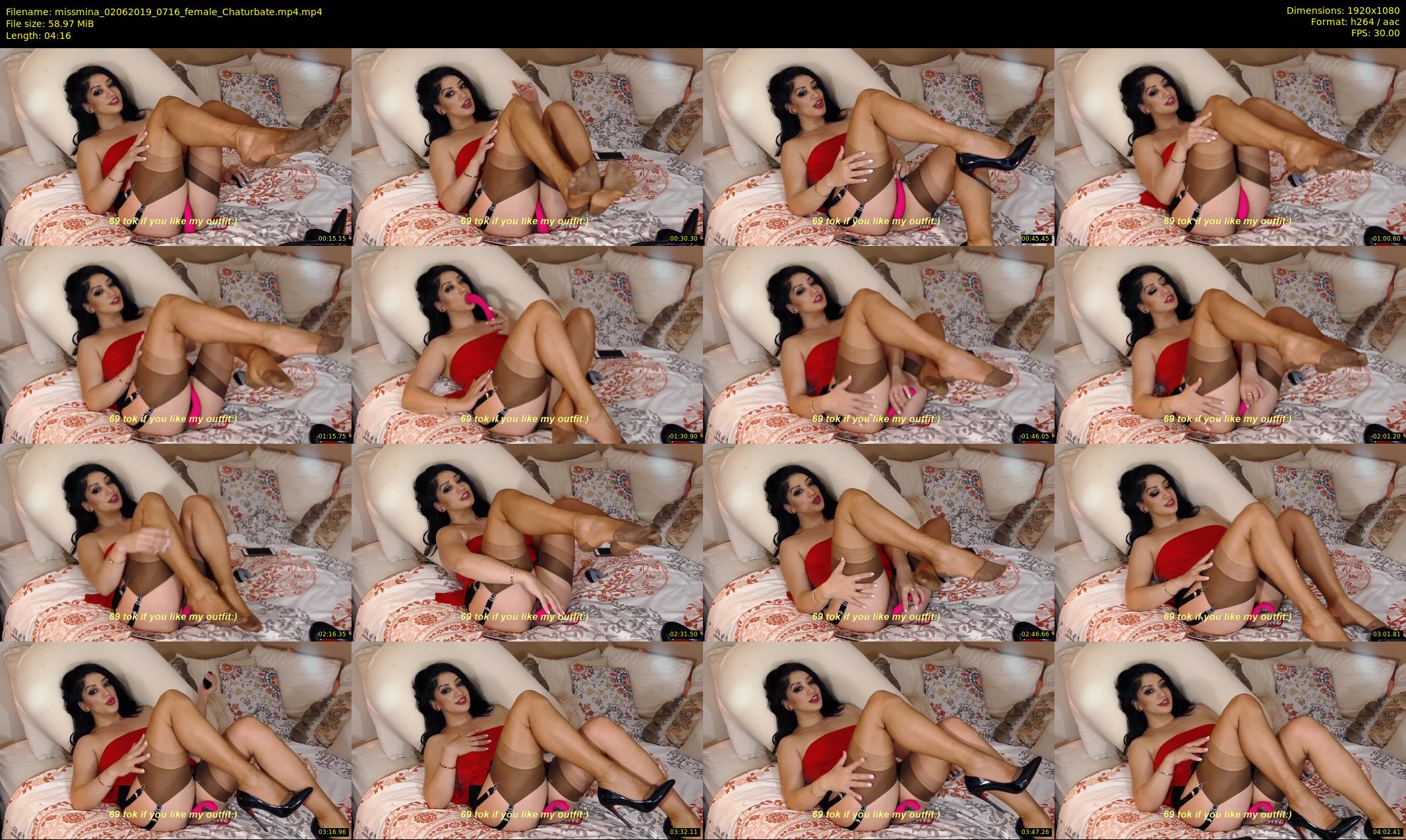 missmina — 5 minute Chaturbate female cam show recording, 1080p, Jun 2, 2019