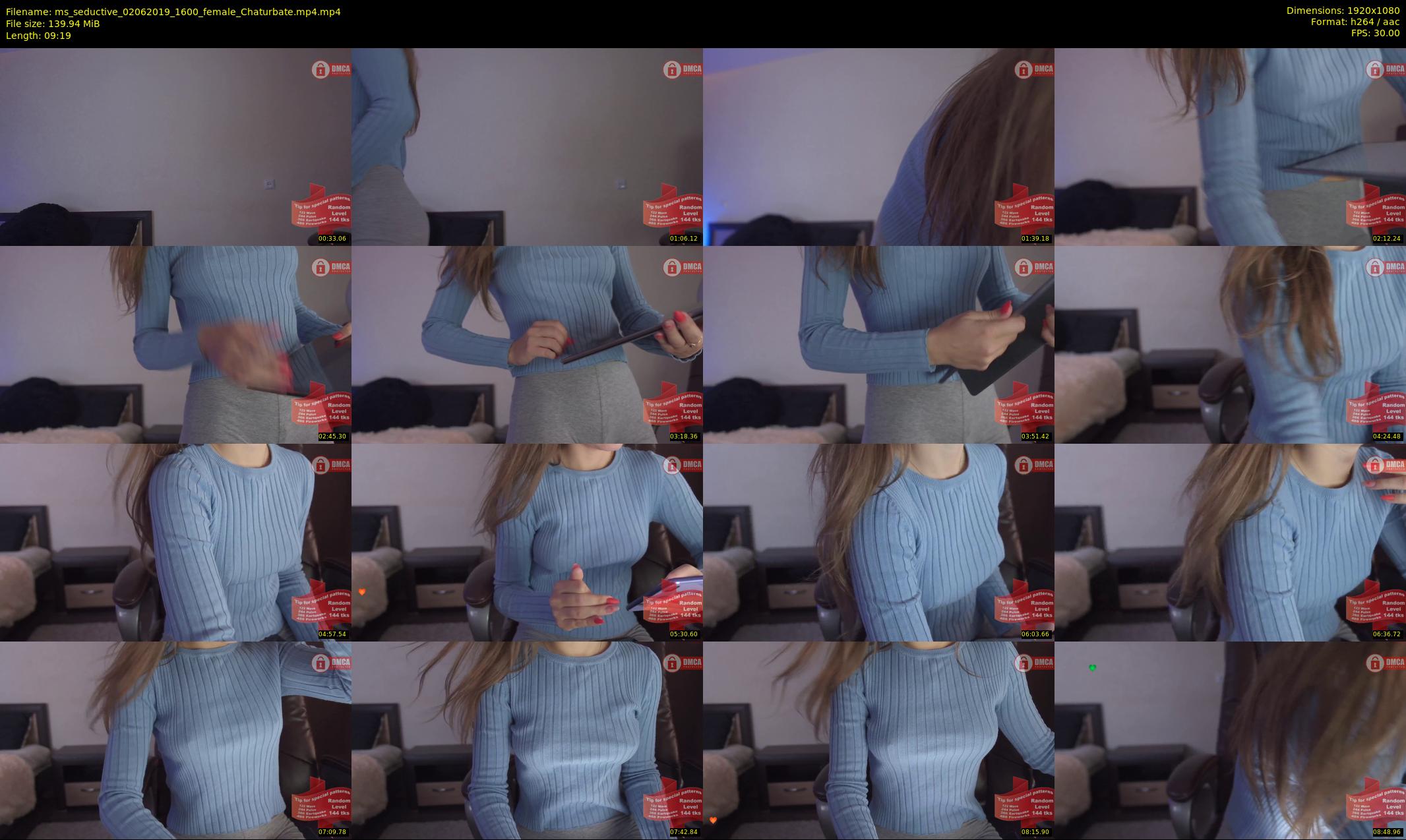 ms_seductive — 10 minute Chaturbate female cam show recording, 1080p, Jun 2, 2019