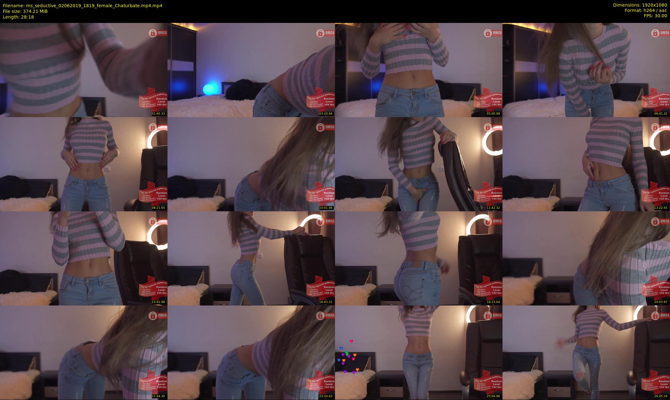 ms_seductive — 29 minute Chaturbate female cam show recording, 1080p, Jun 2, 2019