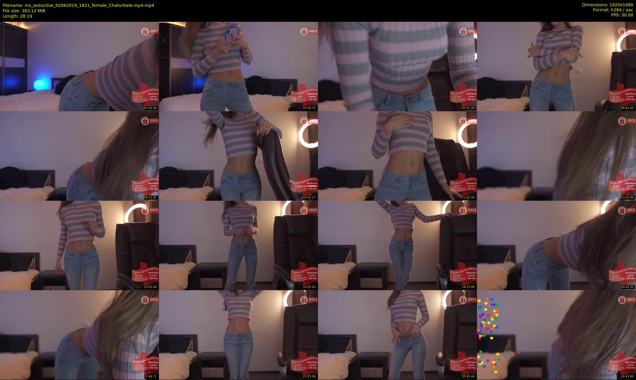 ms_seductive — 29 minute Chaturbate female cam show recording, 1080p, Jun 2, 2019