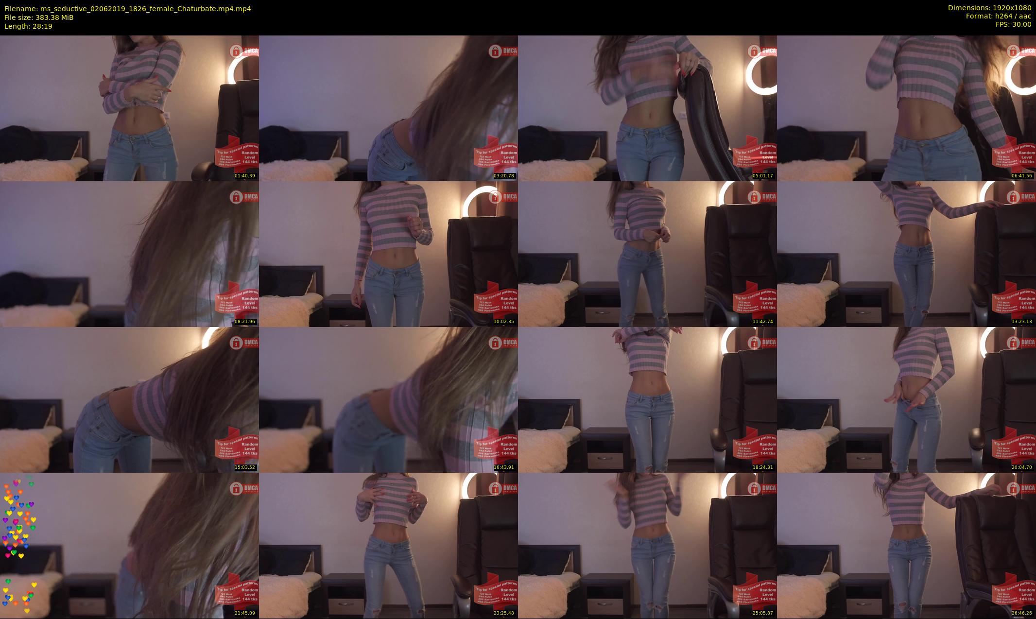 ms_seductive — 29 minute Chaturbate female cam show recording, 1080p, Jun 2, 2019