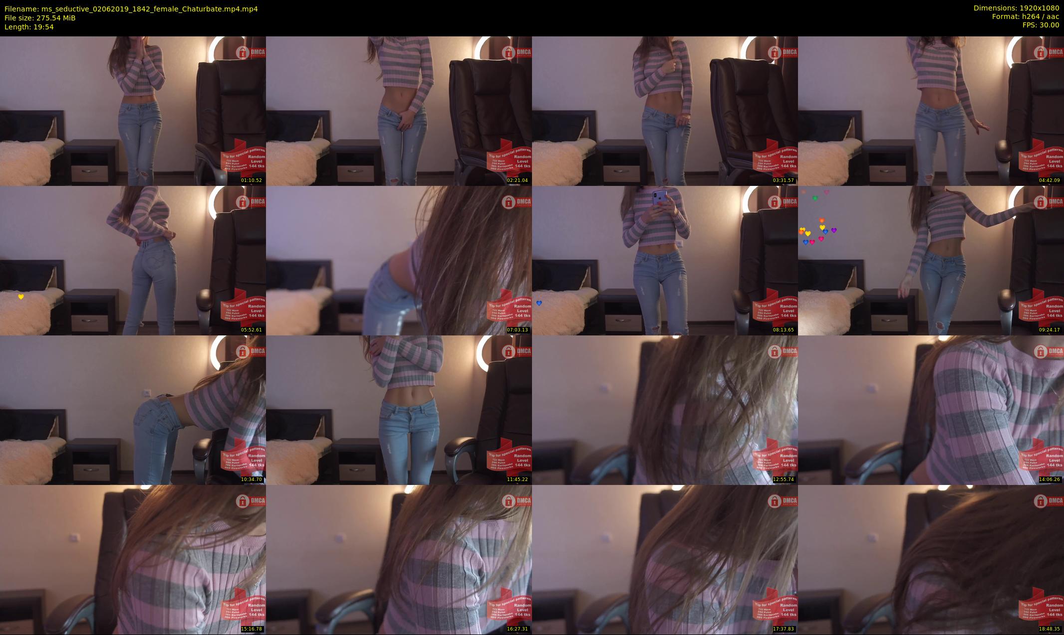 ms_seductive — 20 minute Chaturbate female cam show recording, 1080p, Jun 2, 2019