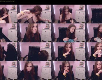 persinaky — 8 minute Chaturbate female cam show recording, 720p, Jun 2, 2019
