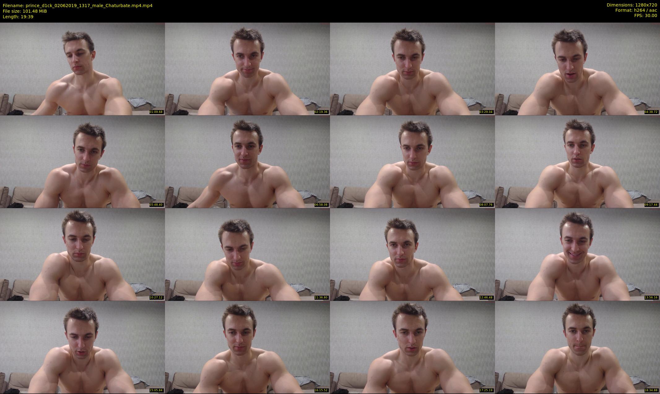 prince_d1ck — 20 minute Chaturbate male cam show recording, 720p, Jun 2, 2019