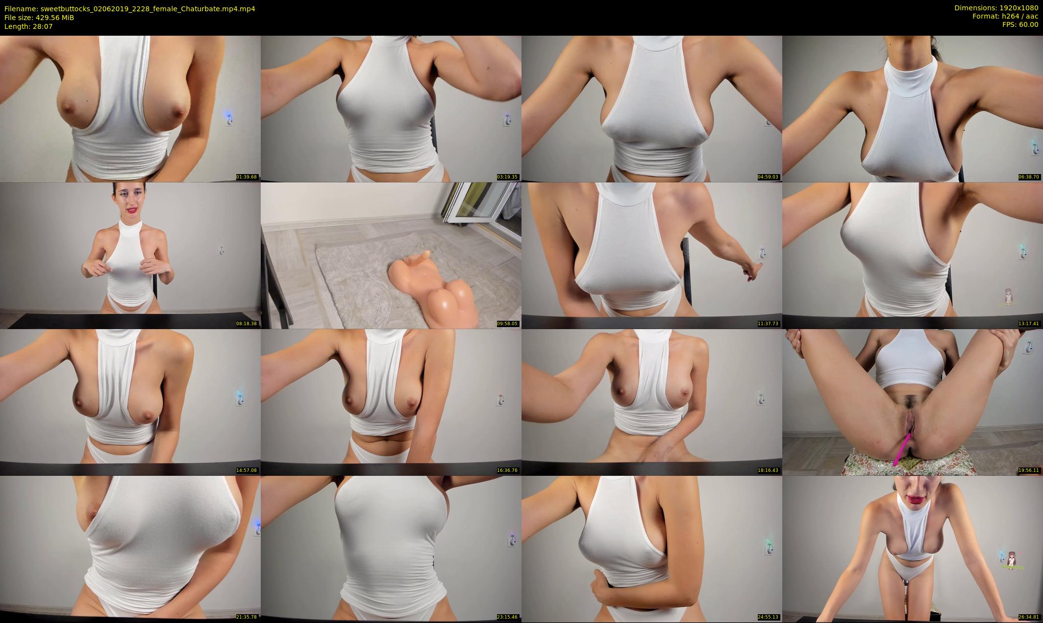 sweetbuttocks — 29 minute Chaturbate female cam show recording, 1080p, Jun 2, 2019