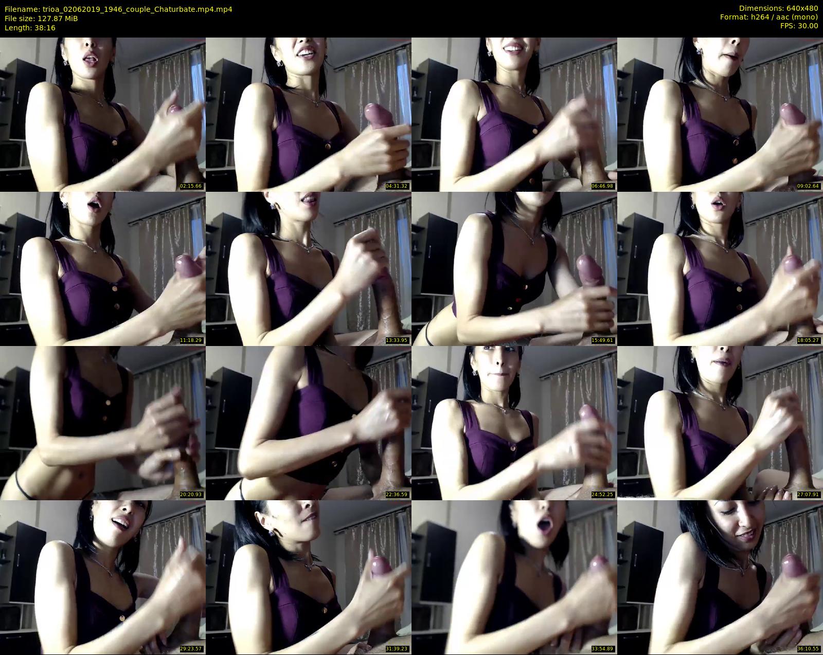 trioa — 39 minute Chaturbate couple cam show recording, 480p, Jun 2, 2019
