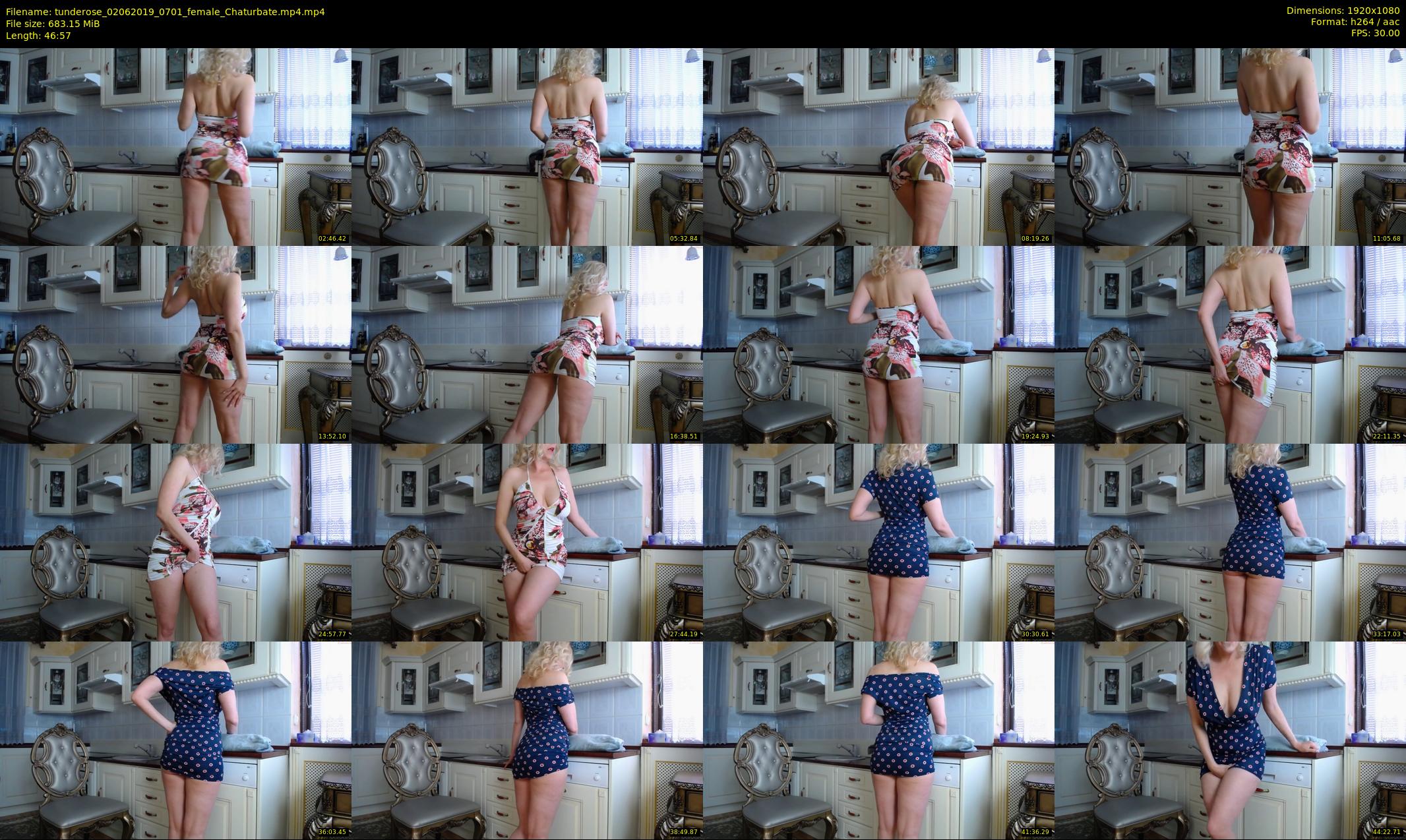tunderose — 47 minute Chaturbate female cam show recording, 1080p, Jun 2, 2019