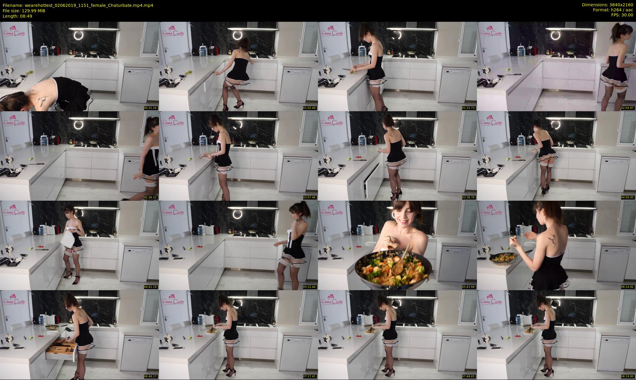 wearehottest — 9 minute Chaturbate couple cam show recording, 4K, Jun 2, 2019