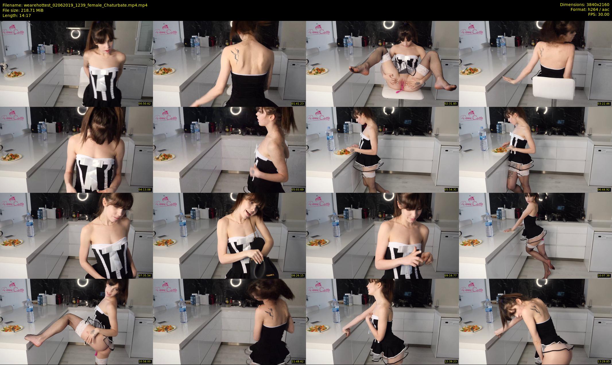 wearehottest — 15 minute Chaturbate couple cam show recording, 4K, Jun 2, 2019