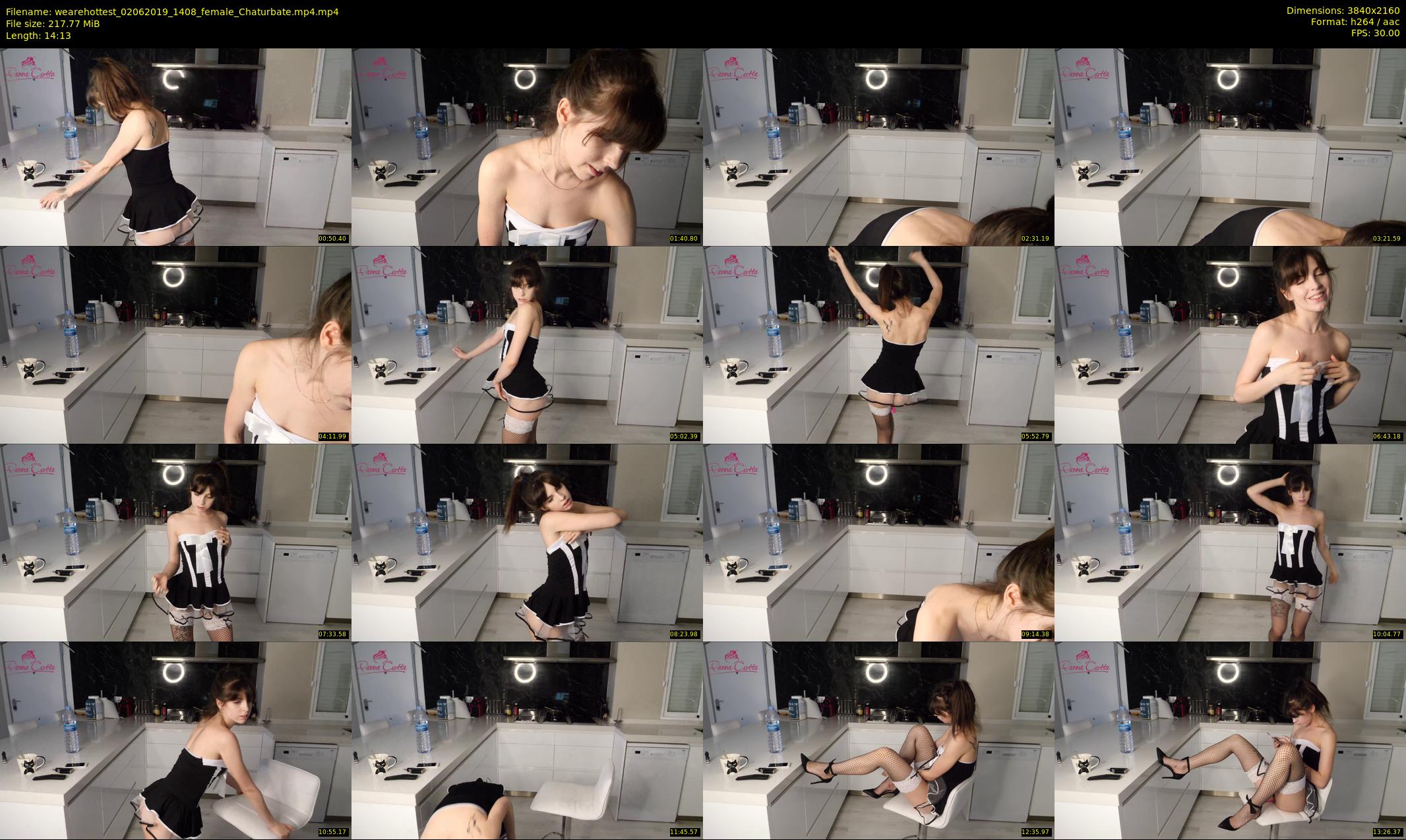 wearehottest — 15 minute Chaturbate couple cam show recording, 4K, Jun 2, 2019