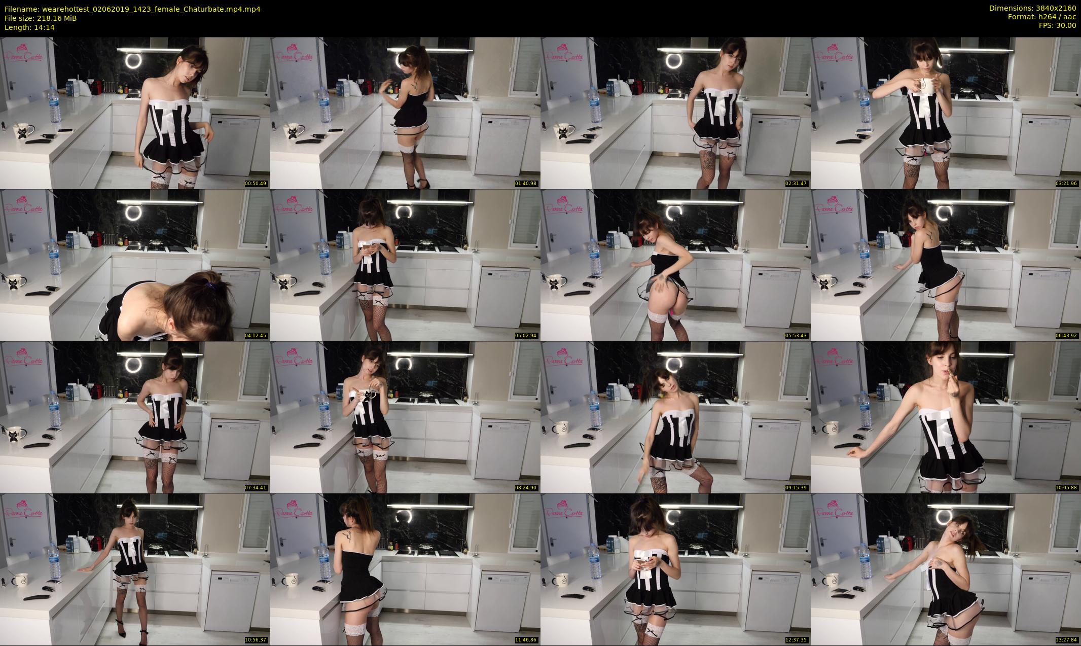 wearehottest — 15 minute Chaturbate couple cam show recording, 4K, Jun 2, 2019