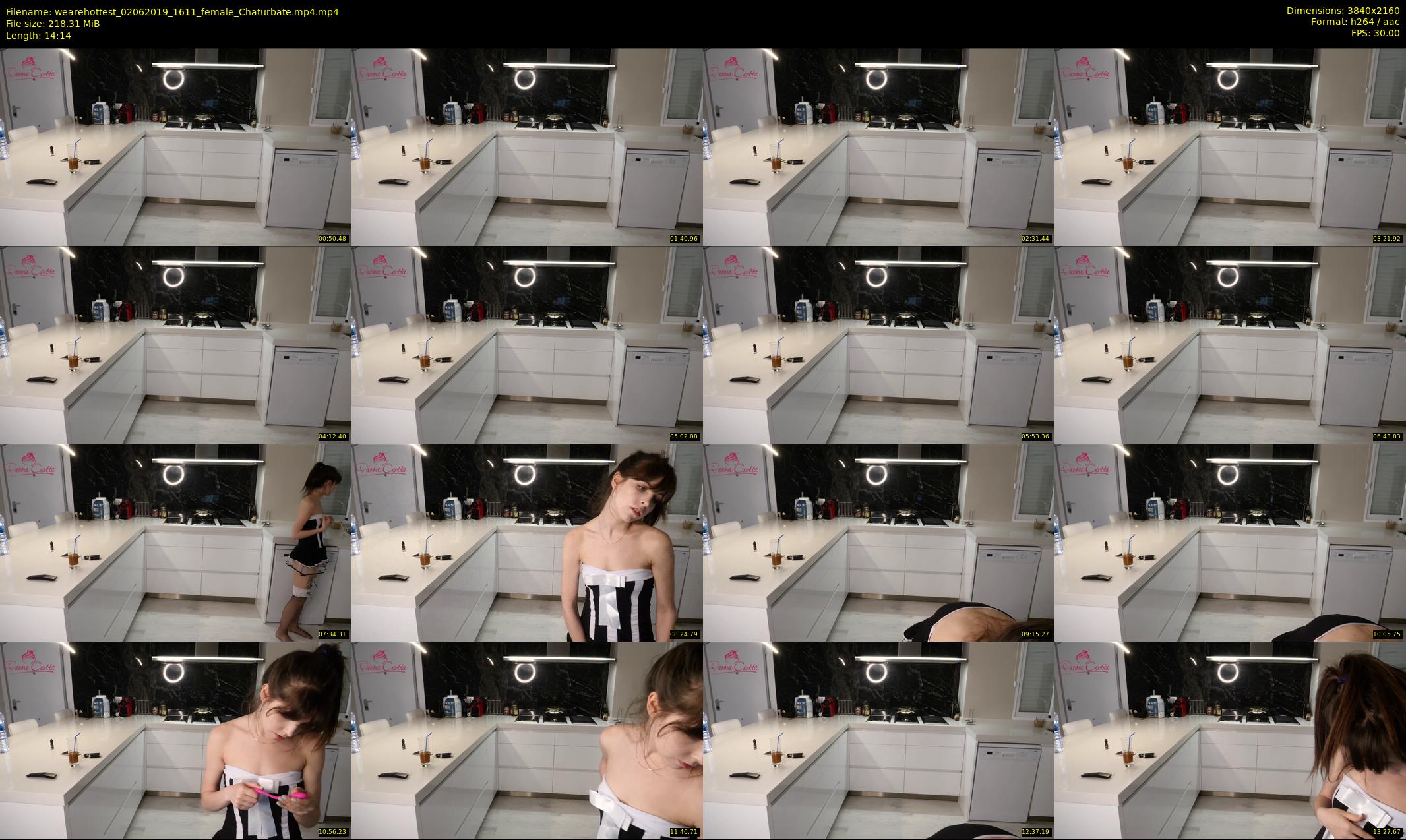 wearehottest — 15 minute Chaturbate couple cam show recording, 4K, Jun 2, 2019