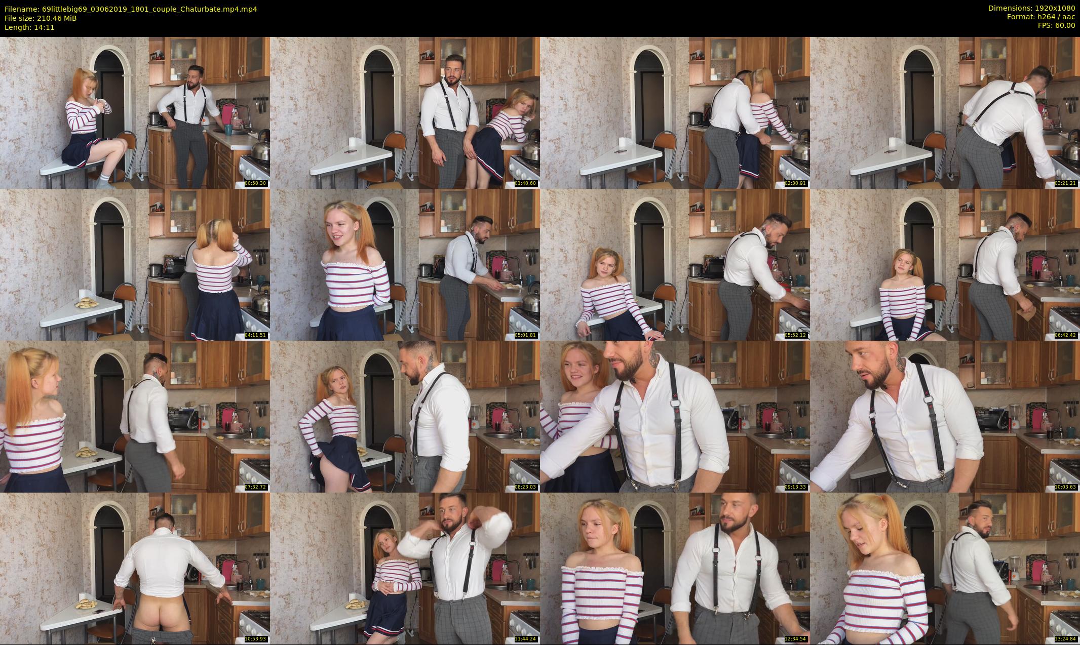 69littlebig69 — 15 minute Chaturbate couple cam show recording, 1080p, Jun 3, 2019