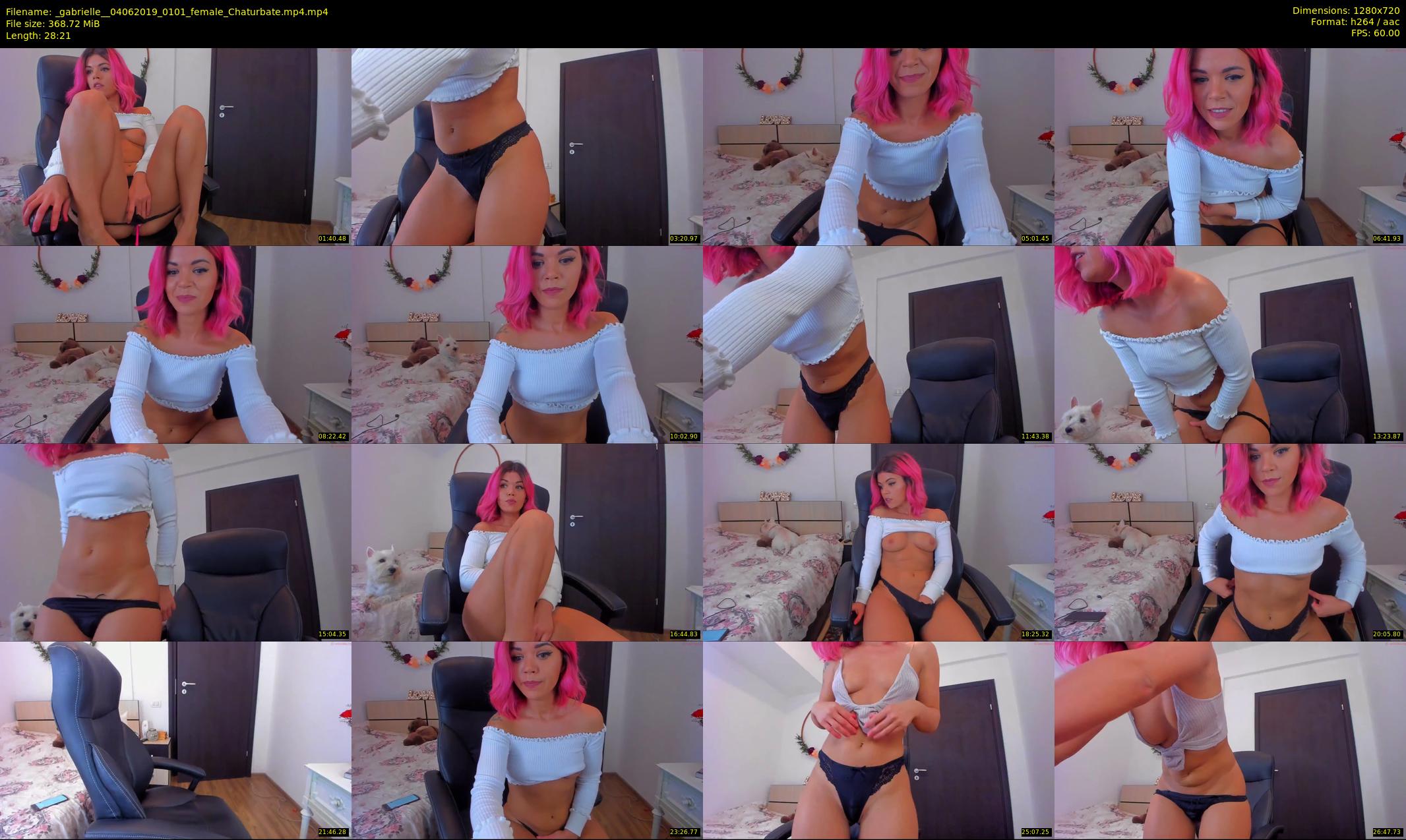 _gabrielle_ — 29 minute Chaturbate female cam show recording, 720p, Jun 4, 2019