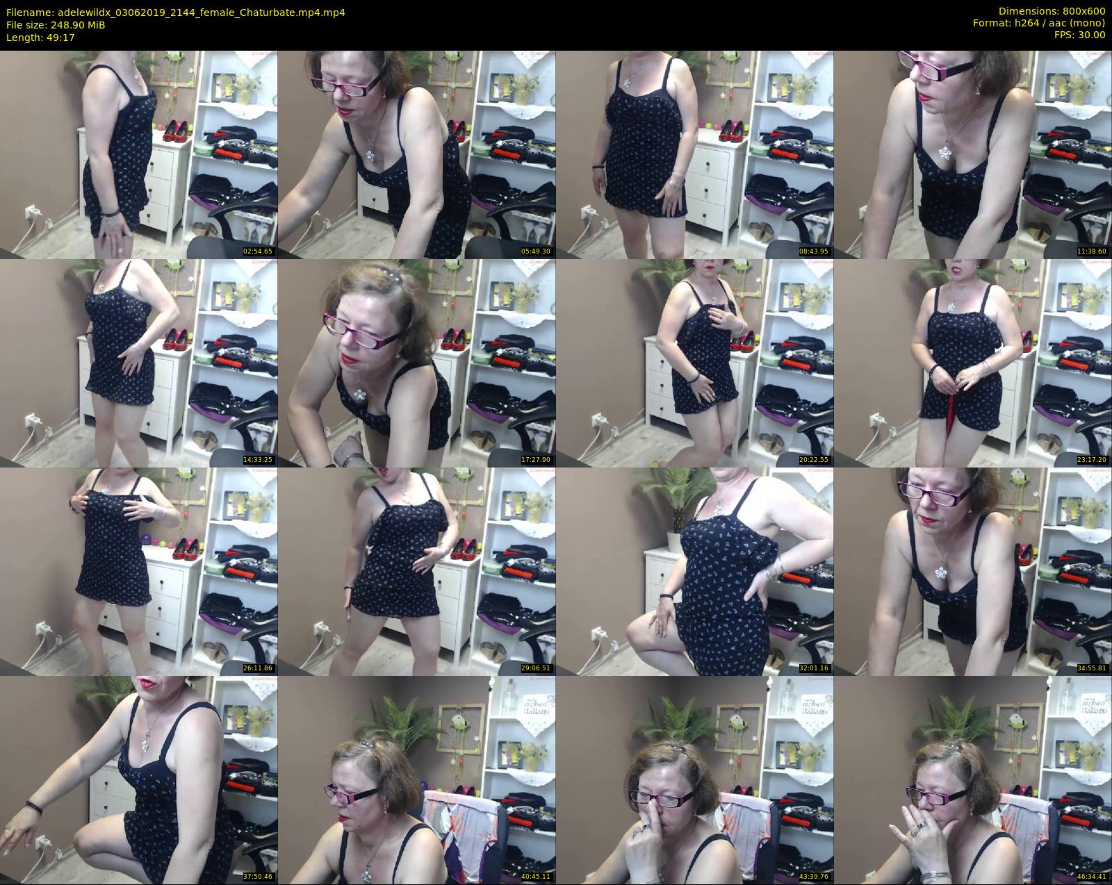adelewildx — 50 minute Chaturbate female cam show recording, 480p, Jun 3, 2019