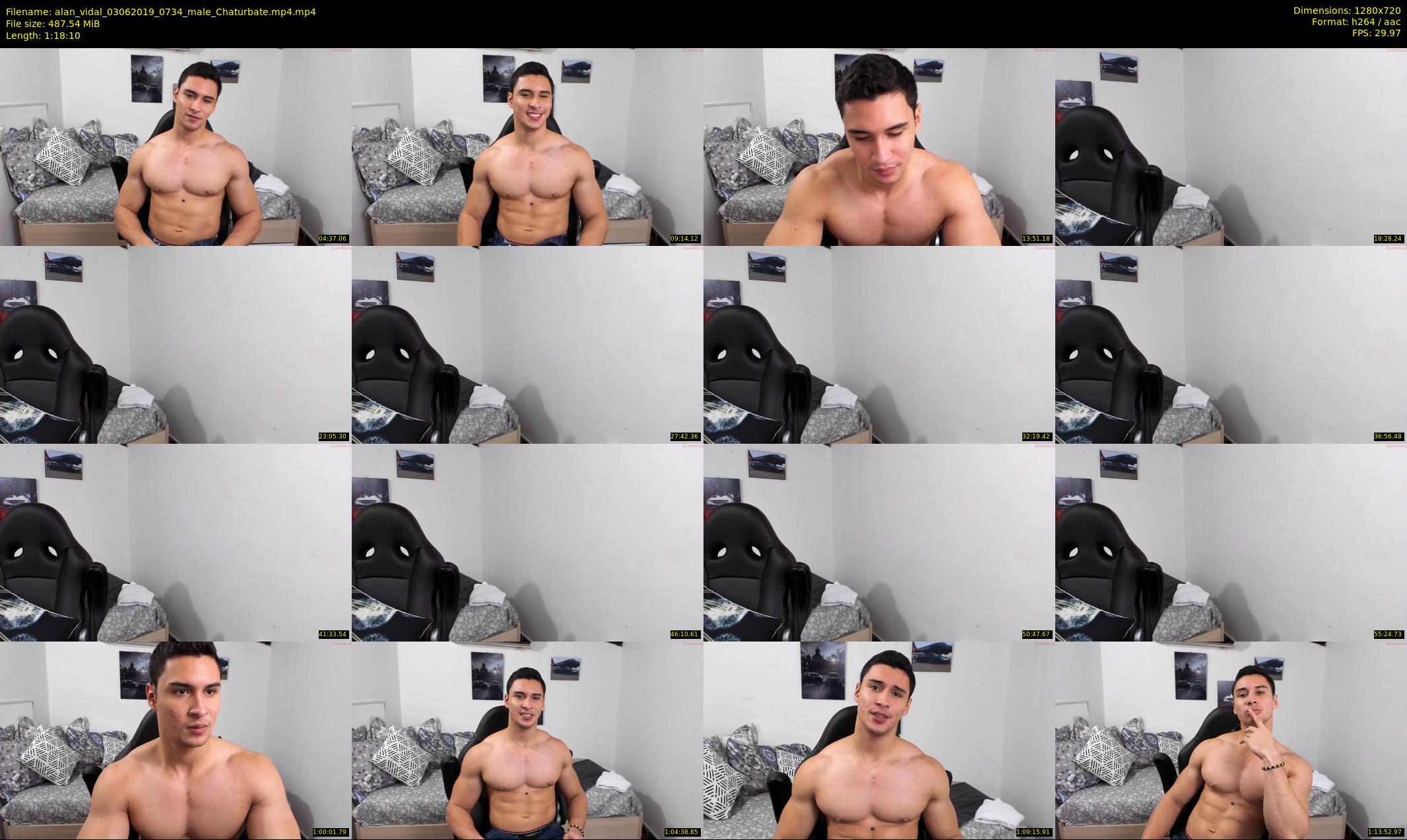 alan_vidal — 79 minute Chaturbate male cam show recording, 720p, Jun 3, 2019