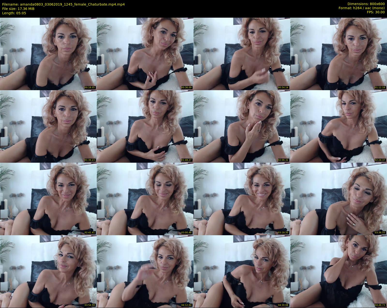 amanda0803 — 6 minute Chaturbate female cam show recording, 480p, Jun 3, 2019