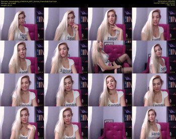 amazingkelly — 21 minute Chaturbate female cam show recording, 480p, Jun 3, 2019