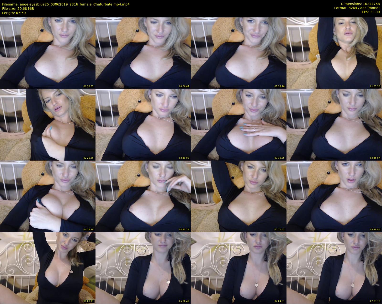 angeleyesblue25 — 8 minute Chaturbate female cam show recording, 720p, Jun 3, 2019