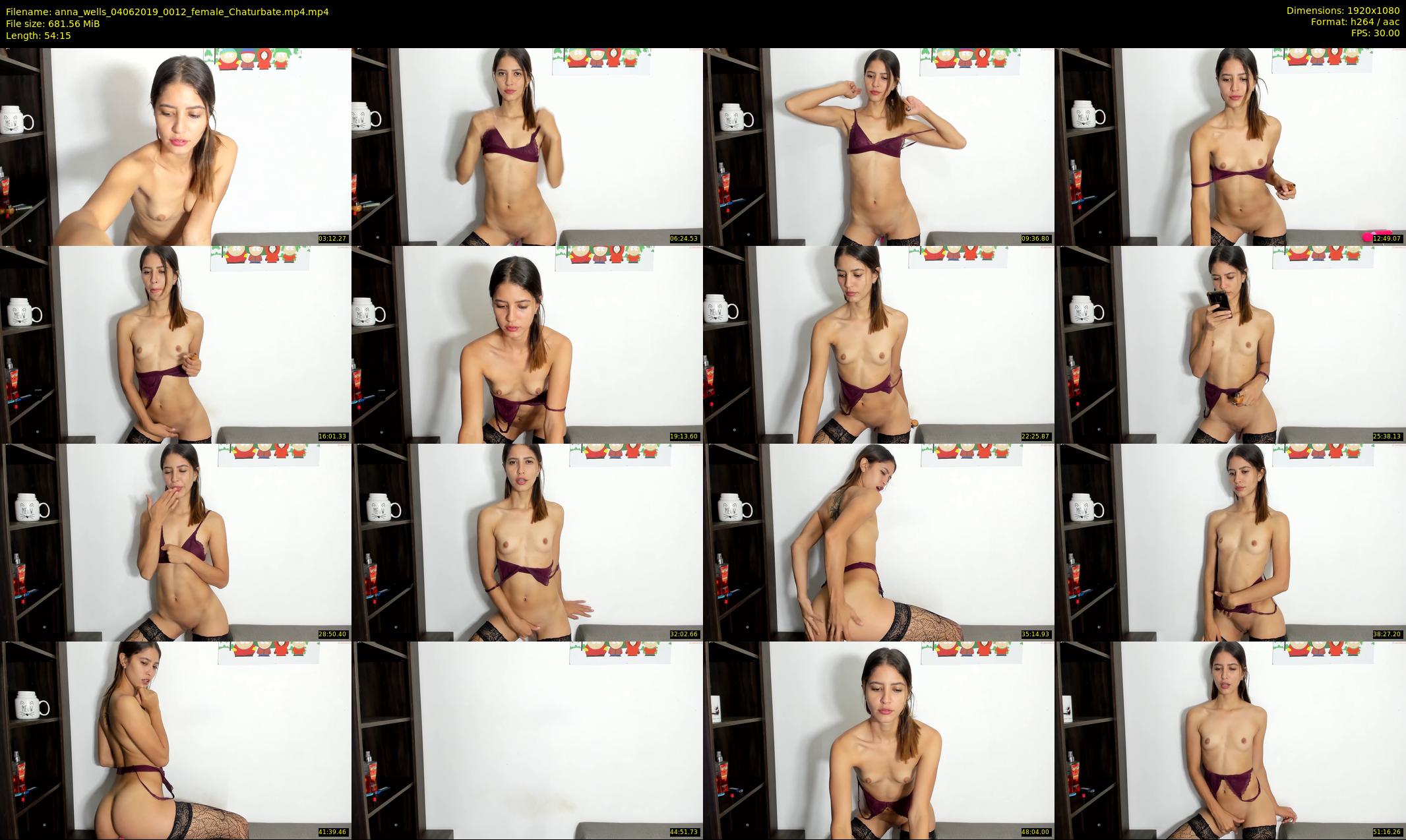 anna_wells — 55 minute Chaturbate female cam show recording, 1080p, Jun 4, 2019