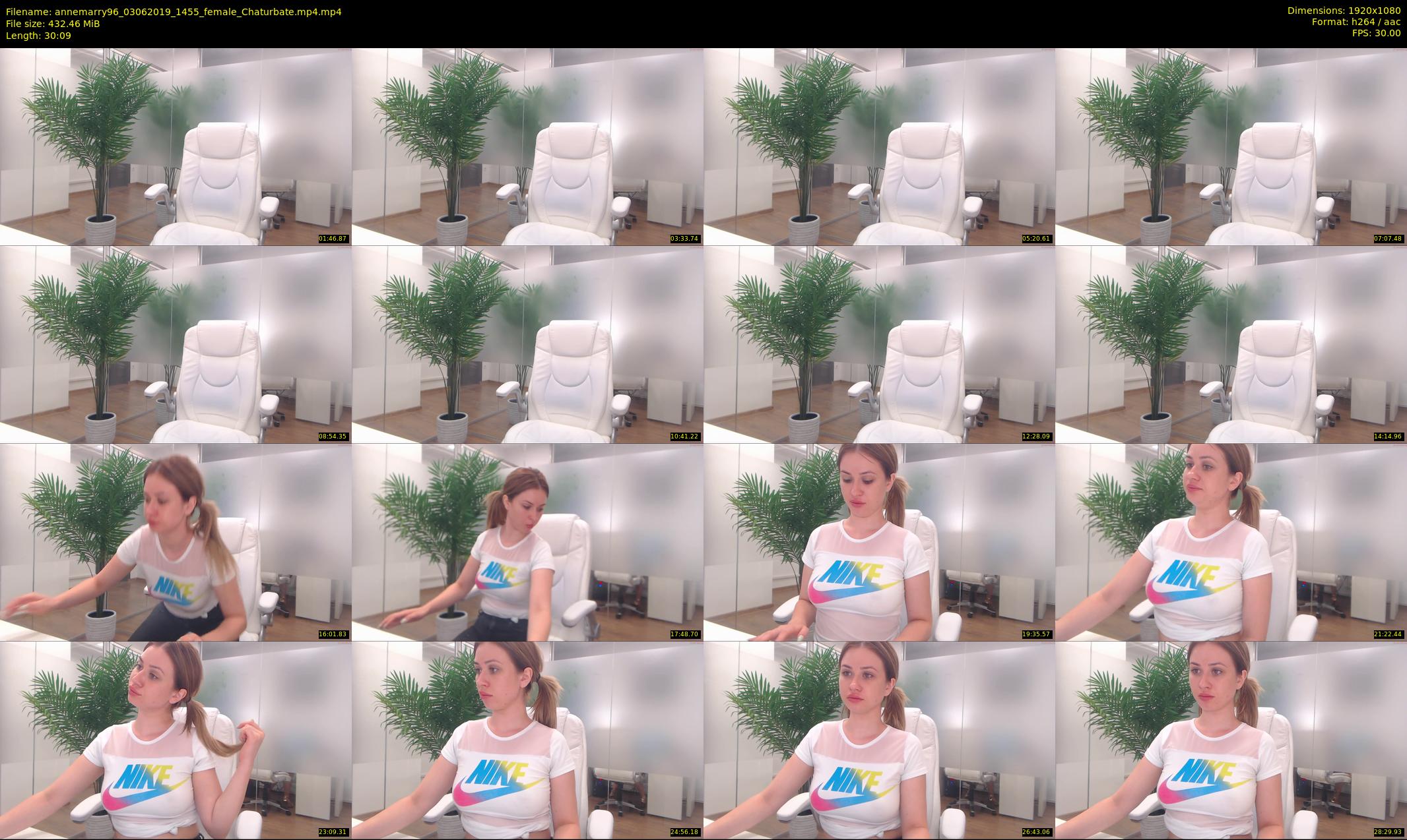annemarry96 — 31 minute Chaturbate female cam show recording, 1080p, Jun 3, 2019