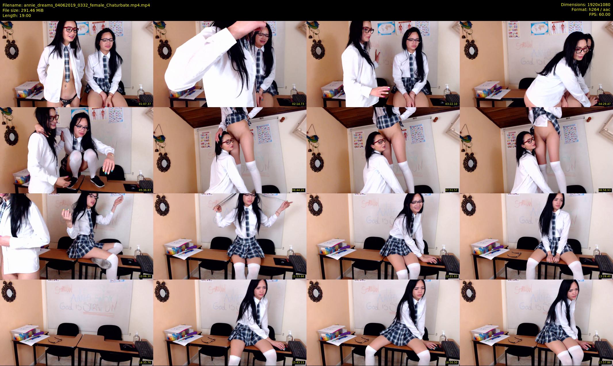 annie_dreams — 19 minute Chaturbate female cam show recording, 1080p, Jun 4, 2019