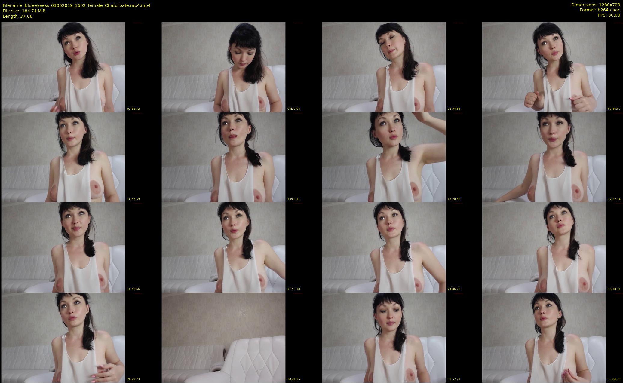 blueeyeess — 38 minute Chaturbate female cam show recording, 720p, Jun 3, 2019