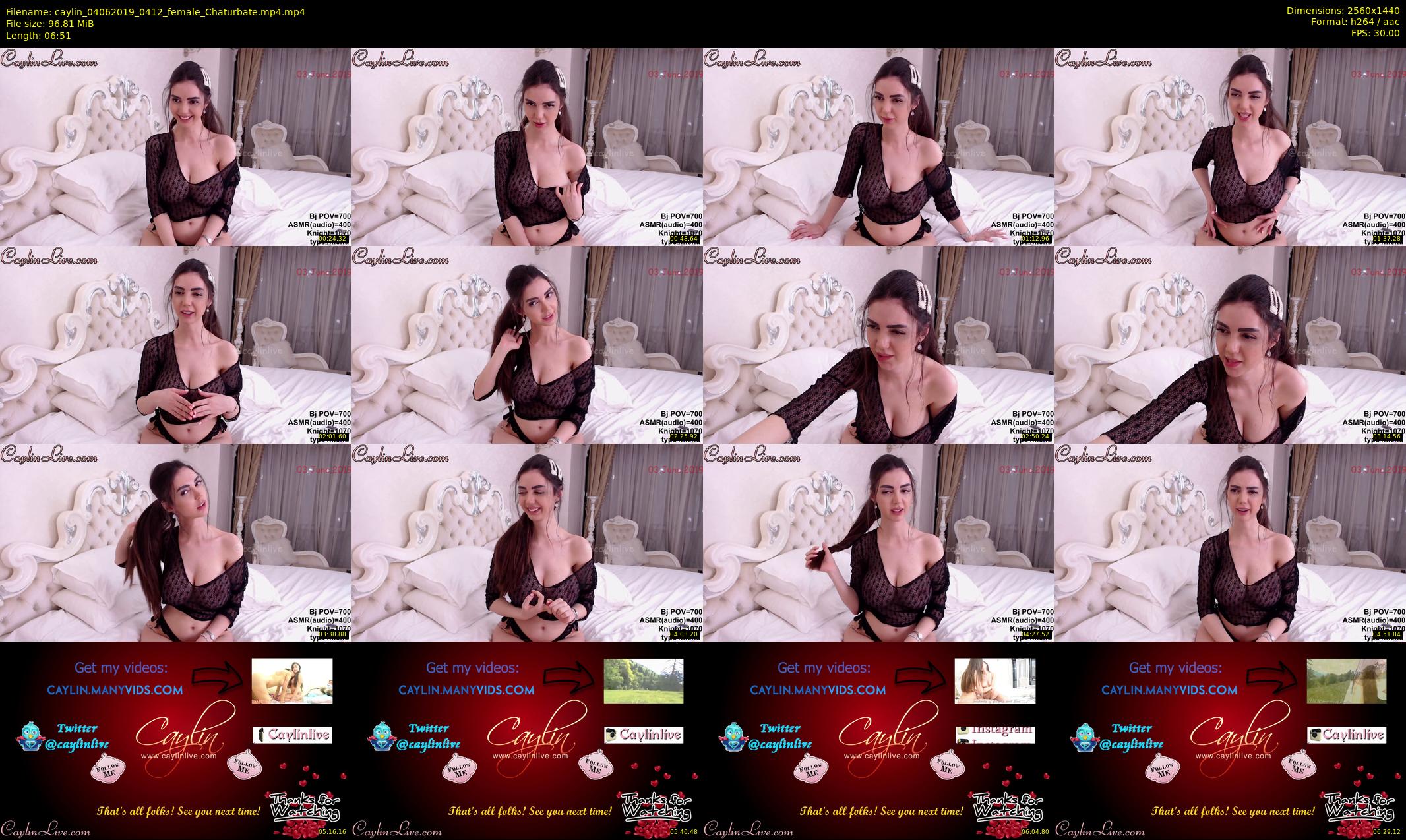 caylin — 7 minute Chaturbate female cam show recording, 1080p, Jun 4, 2019