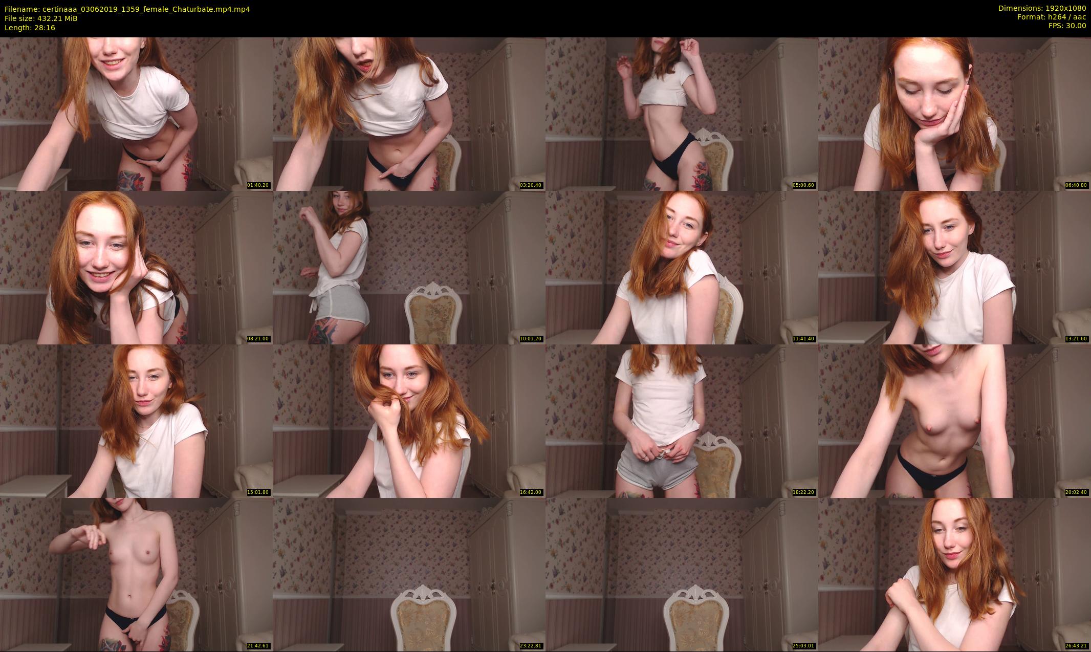 certinaaa — 29 minute Chaturbate female cam show recording, 1080p, Jun 3, 2019