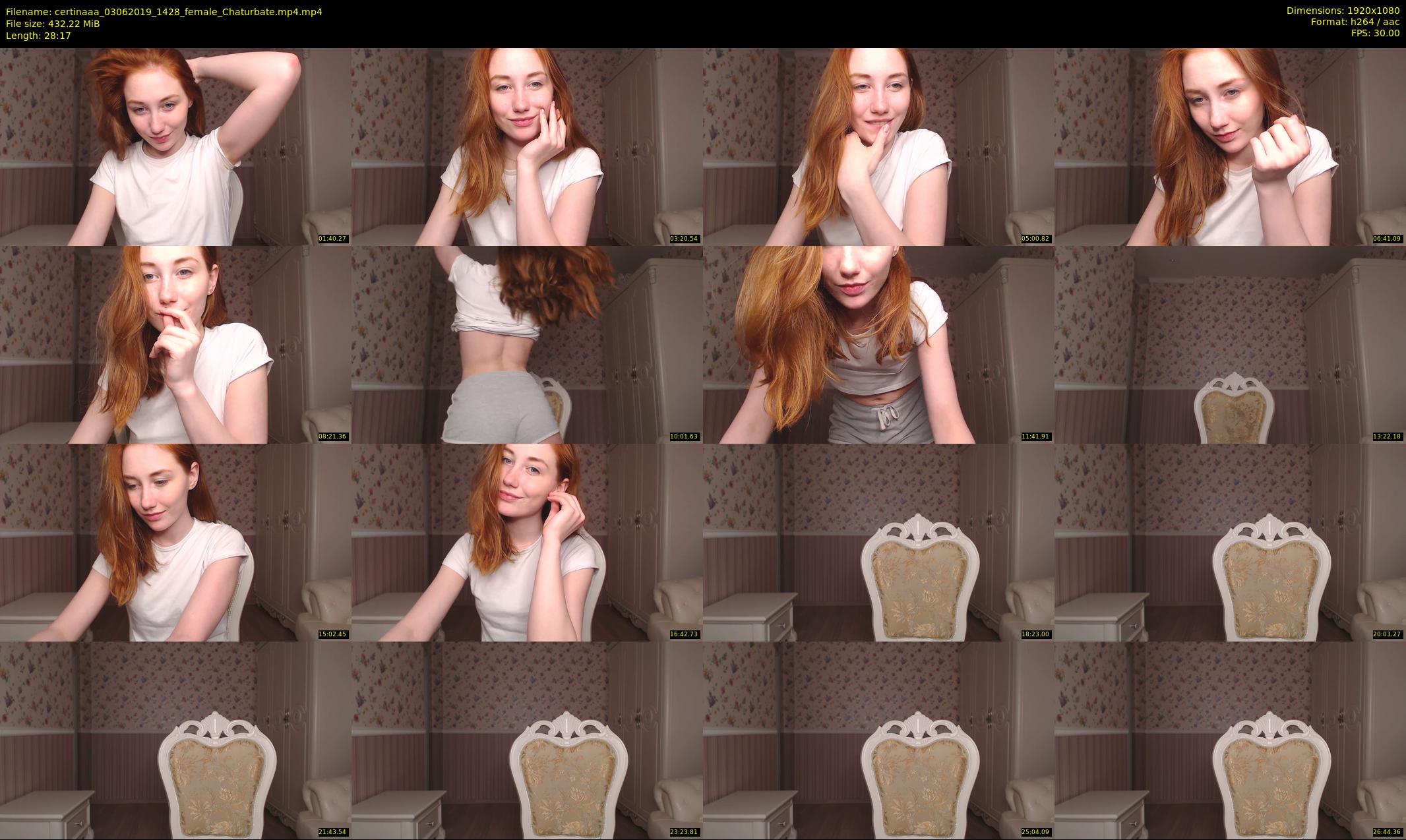 certinaaa — 29 minute Chaturbate female cam show recording, 1080p, Jun 3, 2019