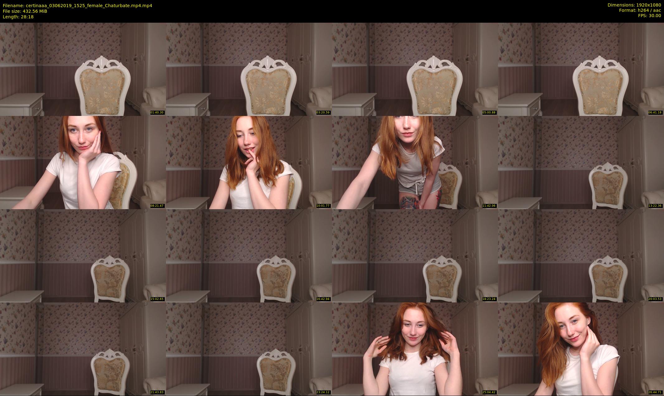 certinaaa — 29 minute Chaturbate female cam show recording, 1080p, Jun 3, 2019