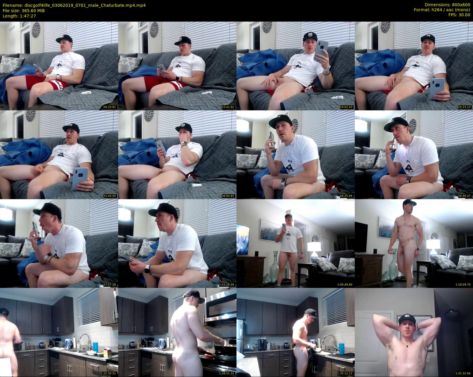 discgolf4life — 108 minute Chaturbate male cam show recording, 480p, Jun 3, 2019