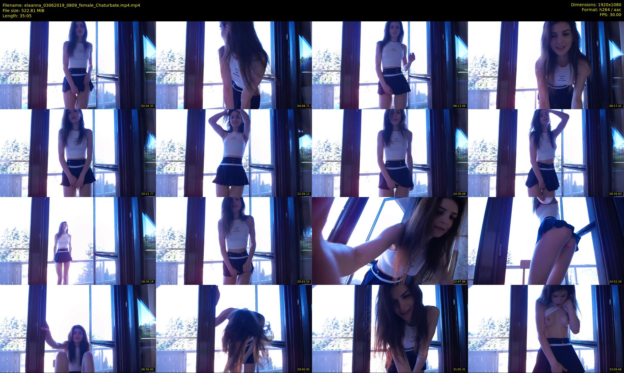 elaanna — 36 minute Chaturbate female cam show recording, 1080p, Jun 3, 2019