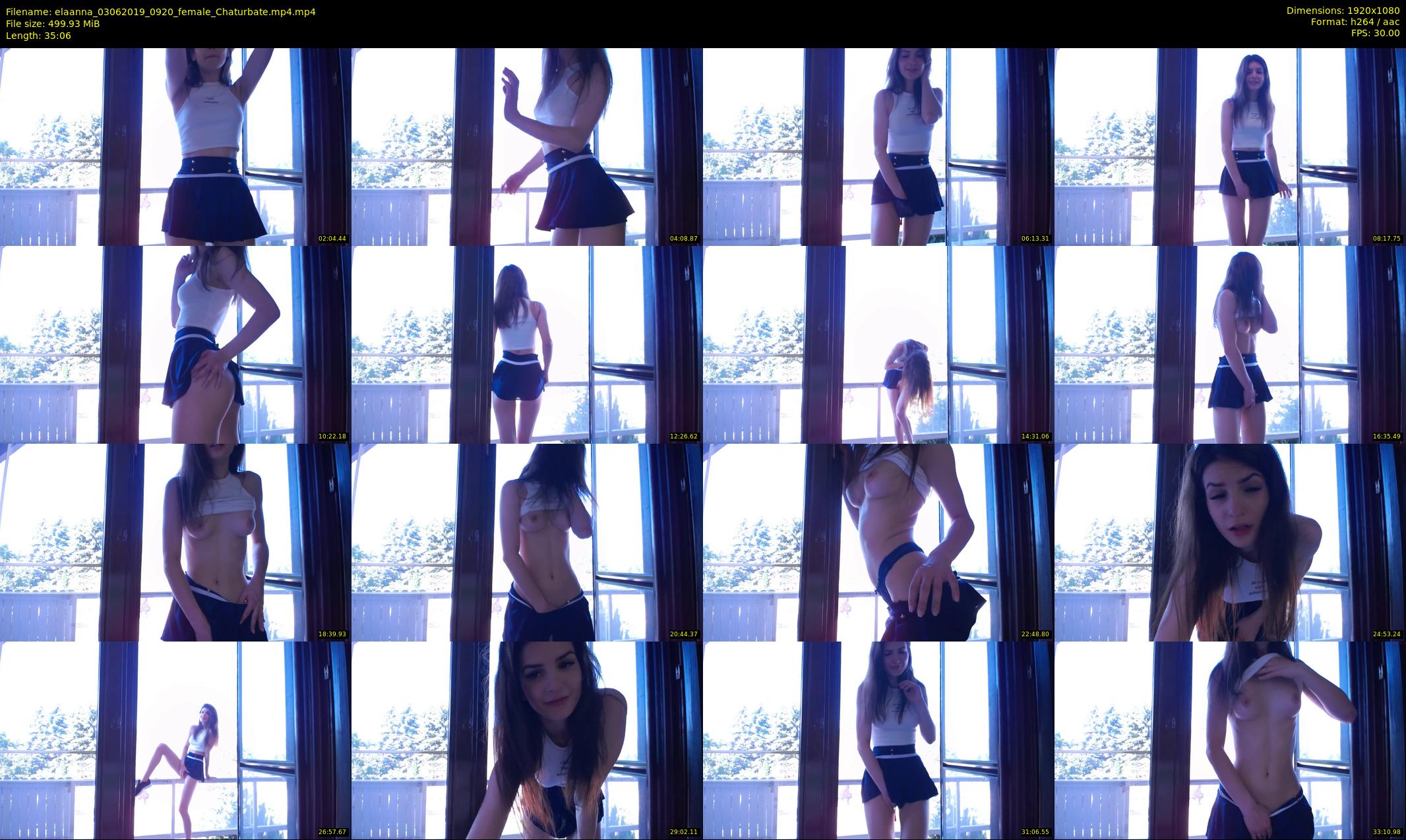 elaanna — 36 minute Chaturbate female cam show recording, 1080p, Jun 3, 2019