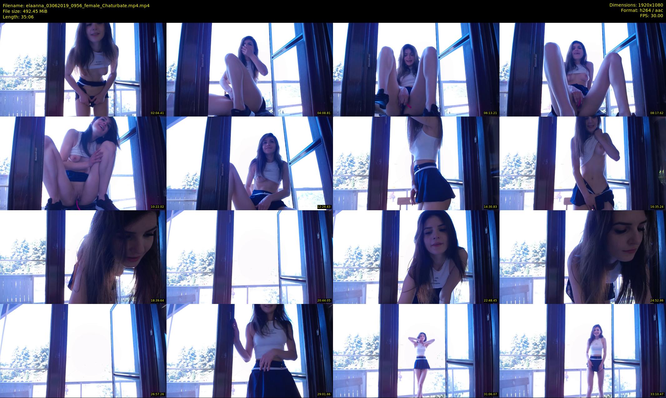 elaanna — 36 minute Chaturbate female cam show recording, 1080p, Jun 3, 2019