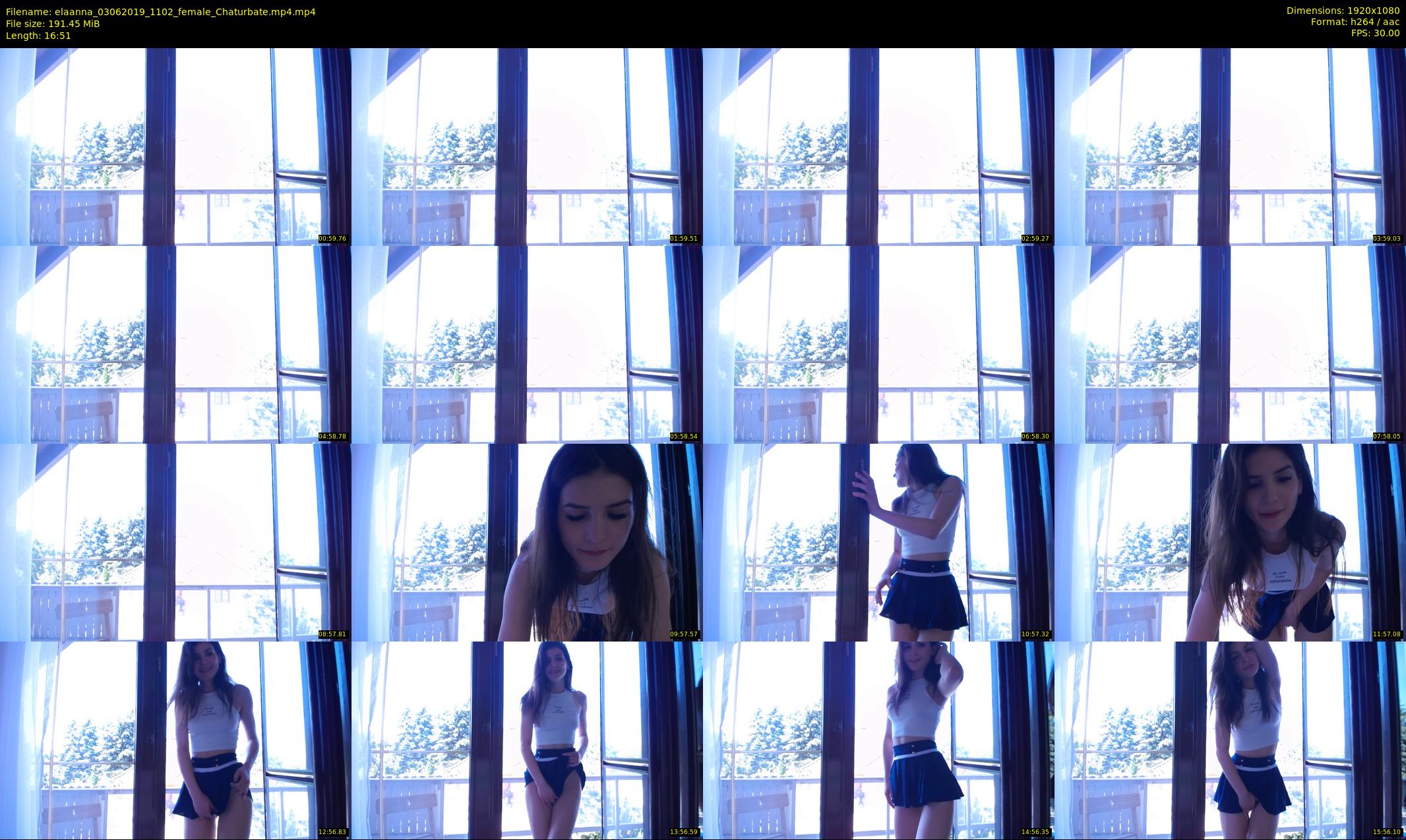 elaanna — 17 minute Chaturbate female cam show recording, 1080p, Jun 3, 2019