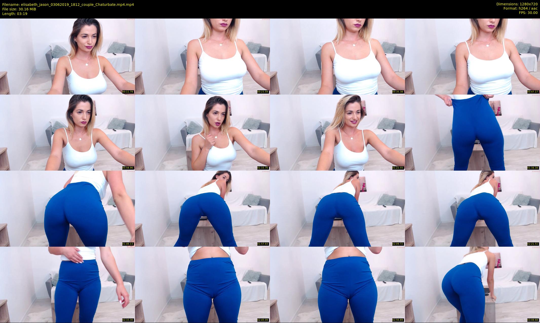 elisabeth_jason — 4 minute Chaturbate couple cam show recording, 720p, Jun 3, 2019