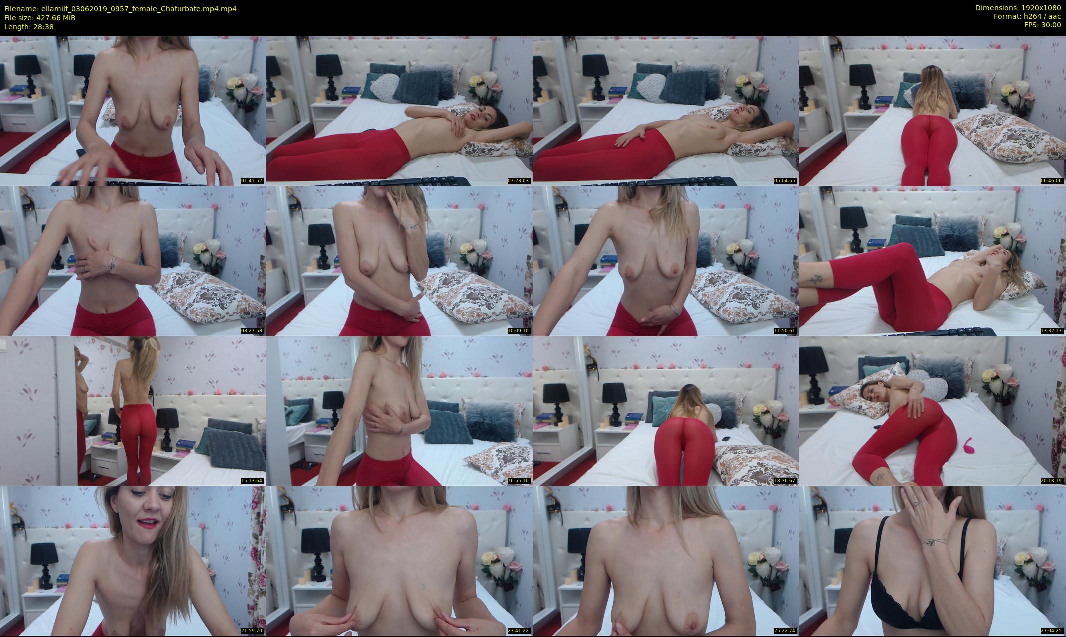 ellamilf — 29 minute Chaturbate female cam show recording, 1080p, Jun 3, 2019