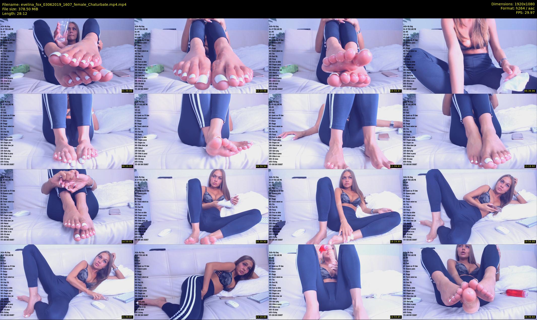 evelina_fox — 29 minute Chaturbate female cam show recording, 1080p, Jun 3, 2019