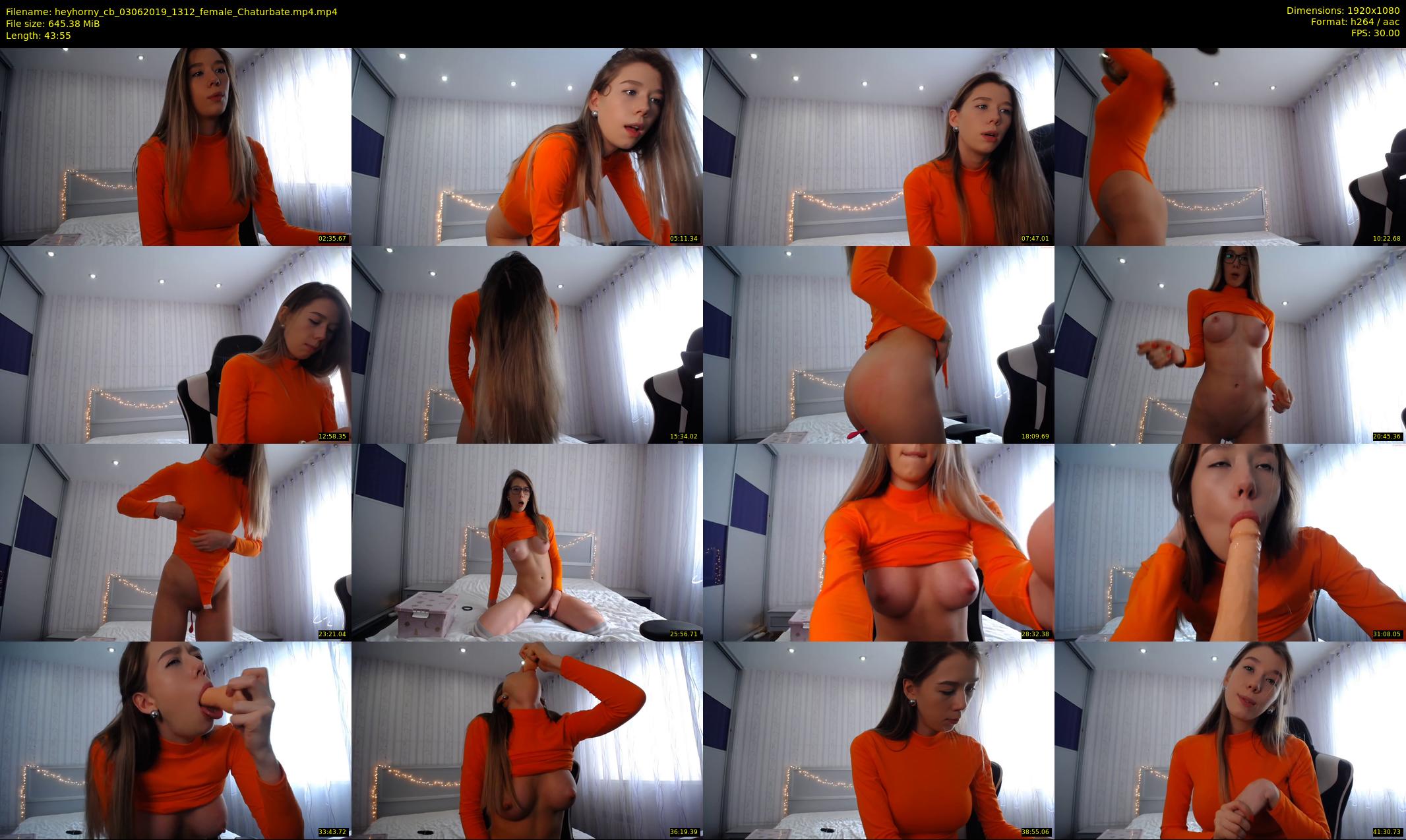 heyhorny_cb — 44 minute Chaturbate couple cam show recording, 1080p, Jun 3, 2019